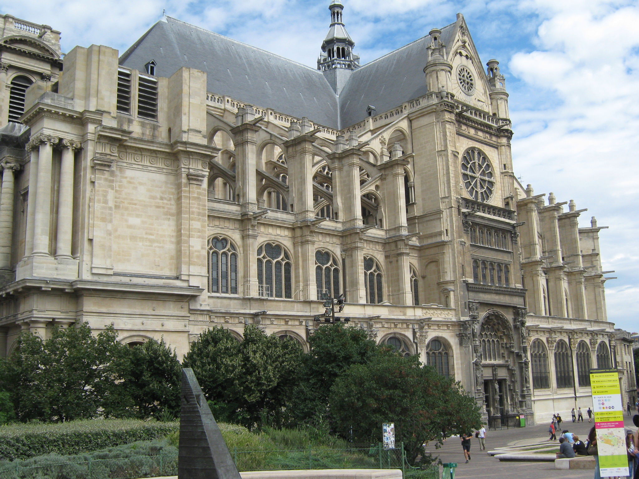 Iglesia de Saint Eustache, por emilie 
