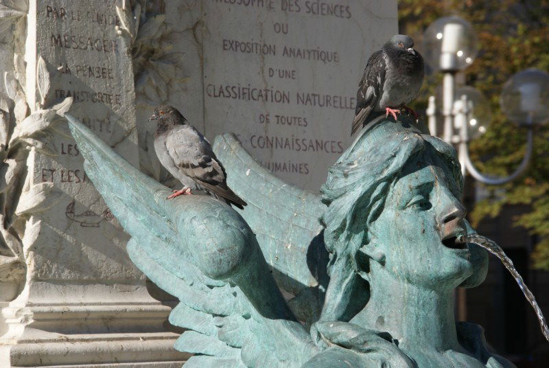 Estatua André-Marie Ampère, por Antoine D'Audigier