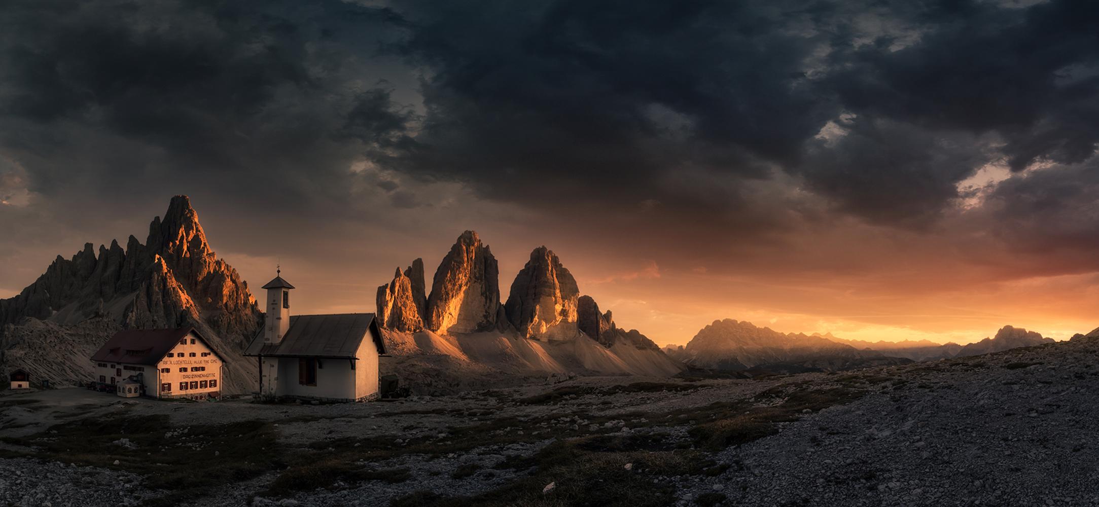 Tres Cimas de Lavaredo, por Luca Benini