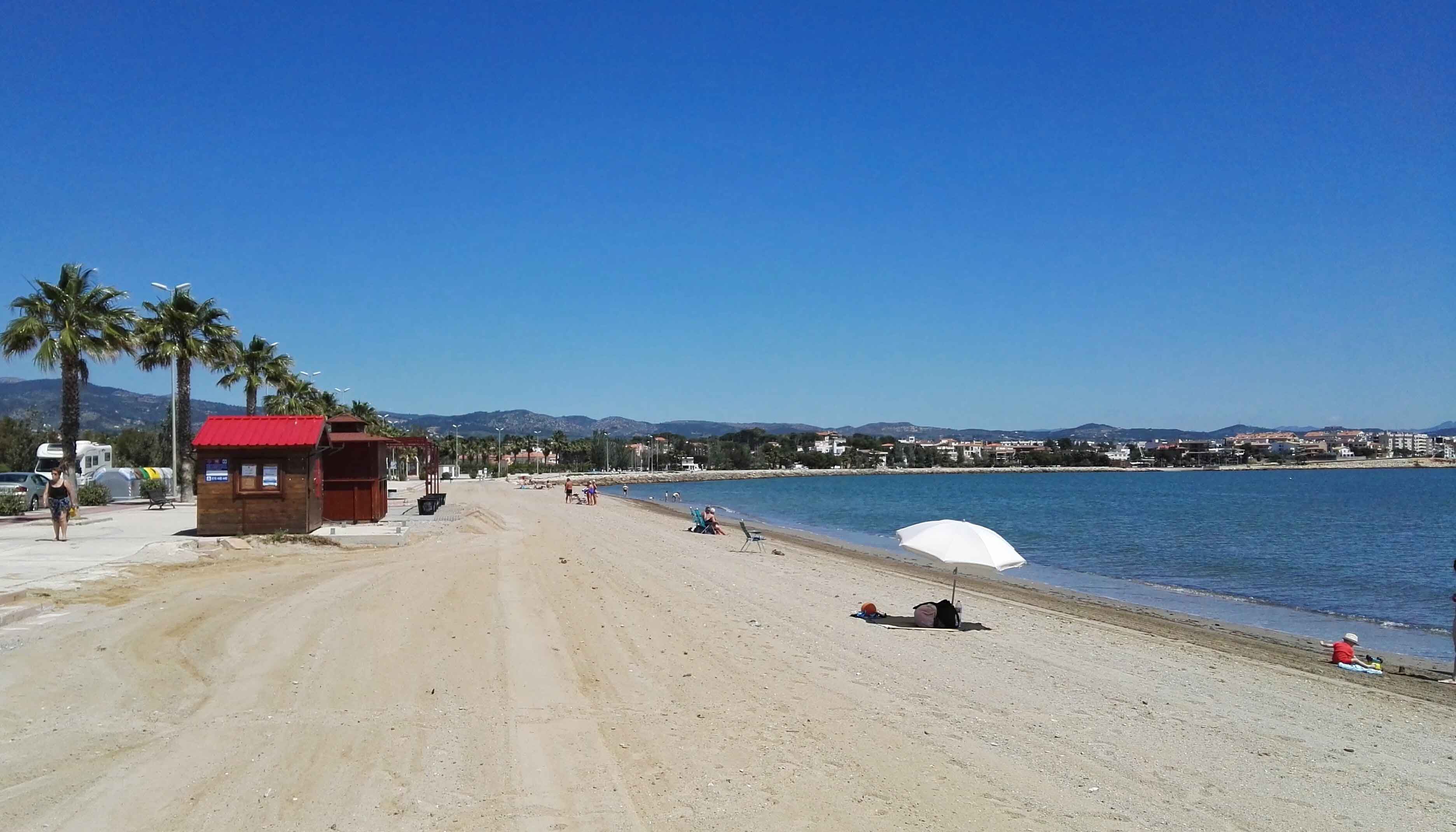 Playa Arenal, por L'Ampolla