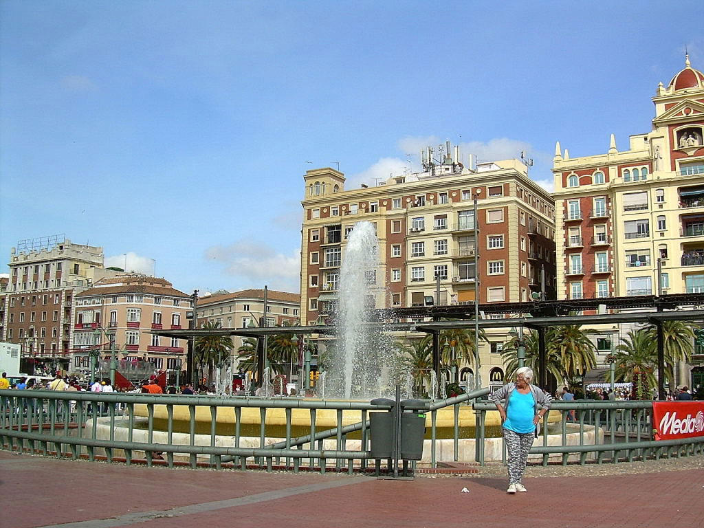 Plaza de la Marina, por María del Carmen Fernández Milanés