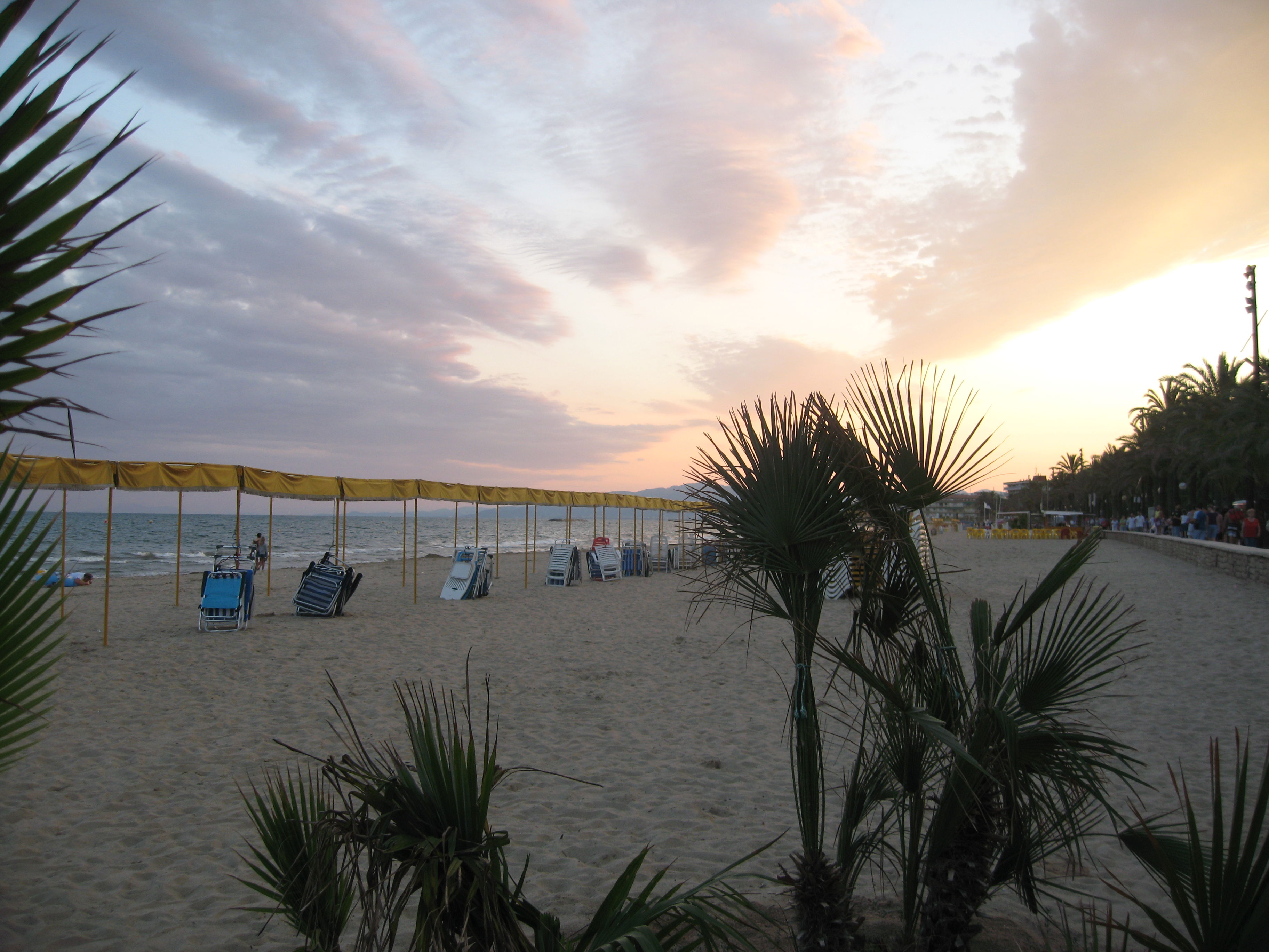 Playa de Poniente en Salou, por Elena