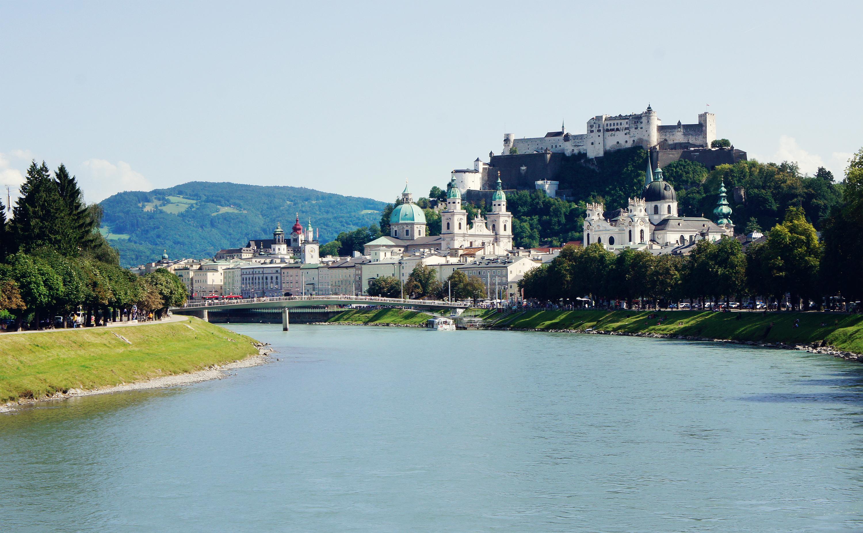 Río Salzach, por Alice Maurier