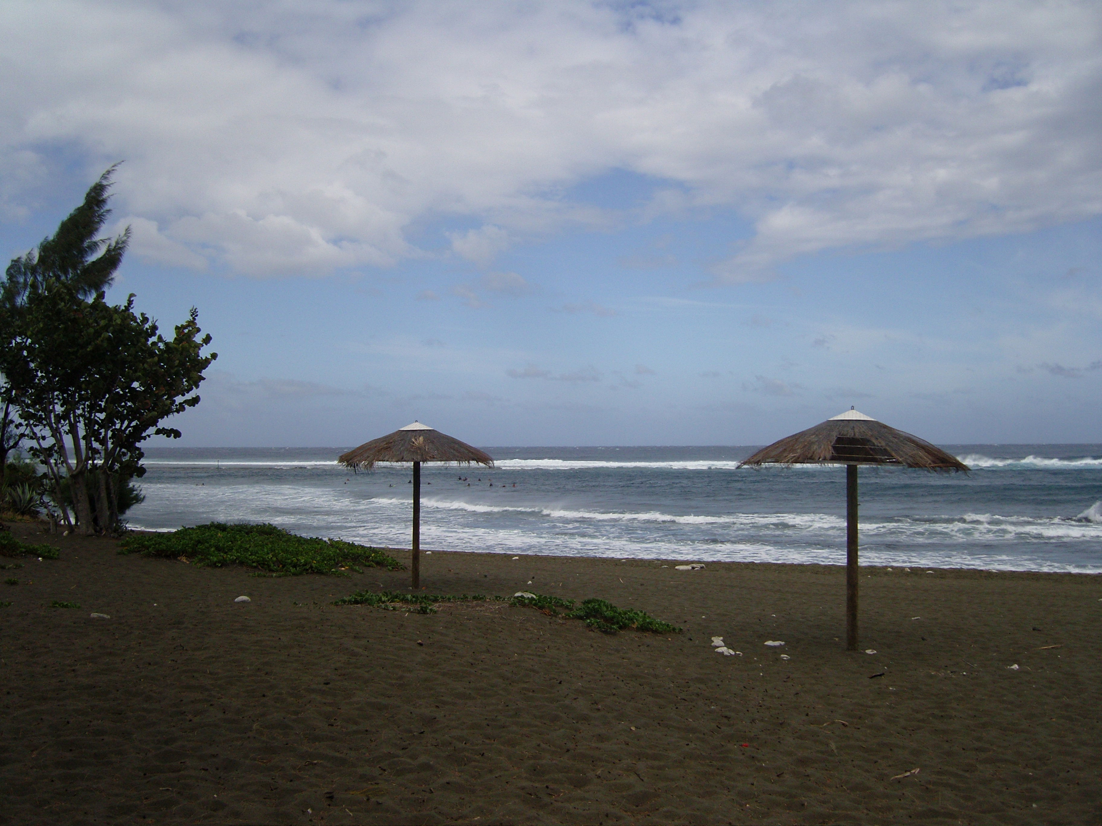 Playa Etang Salé, por LAURENT PERUGIA