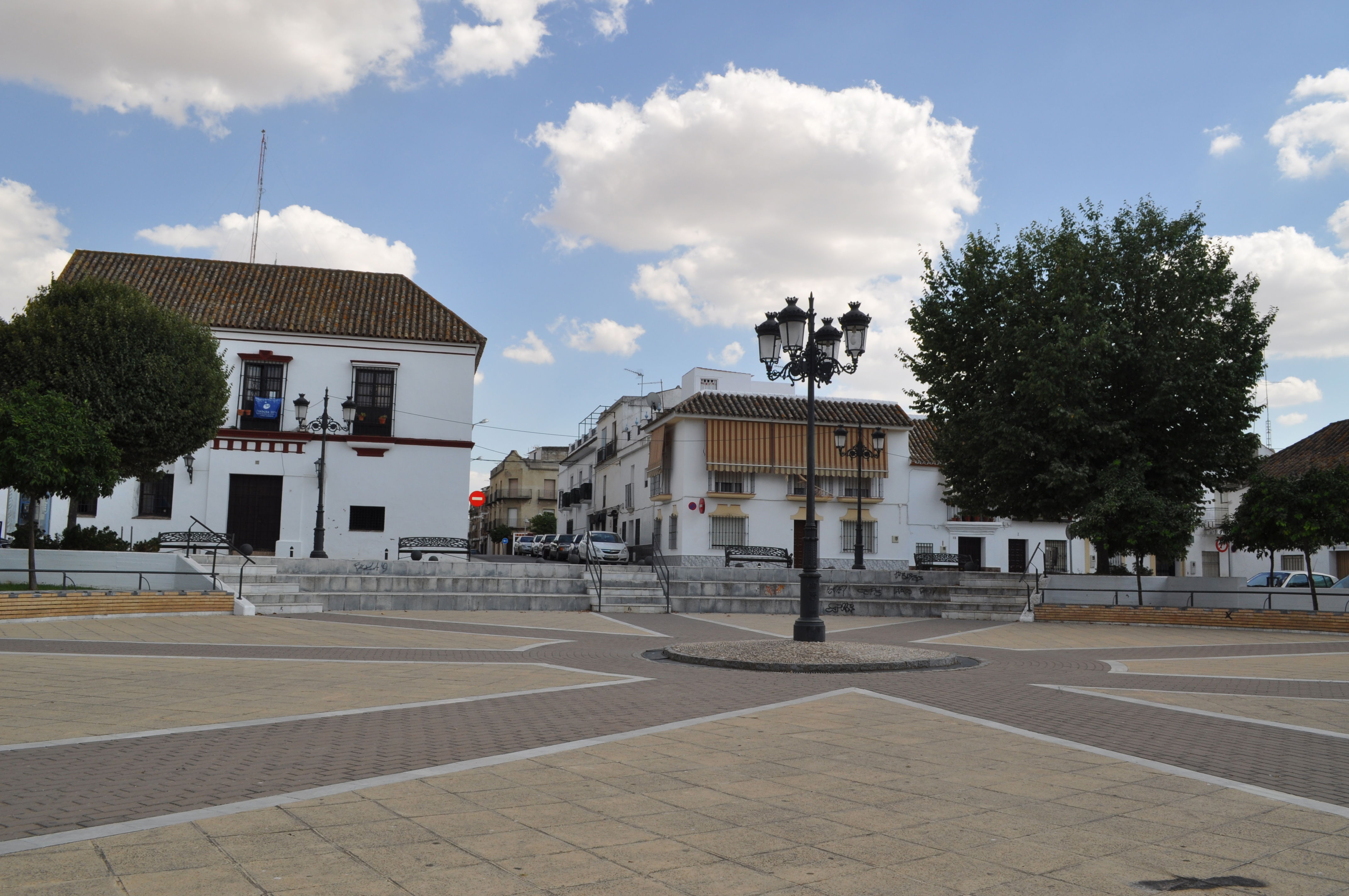 Plaza de la Iglesia. (La Carlota), por miguel a. cartagena