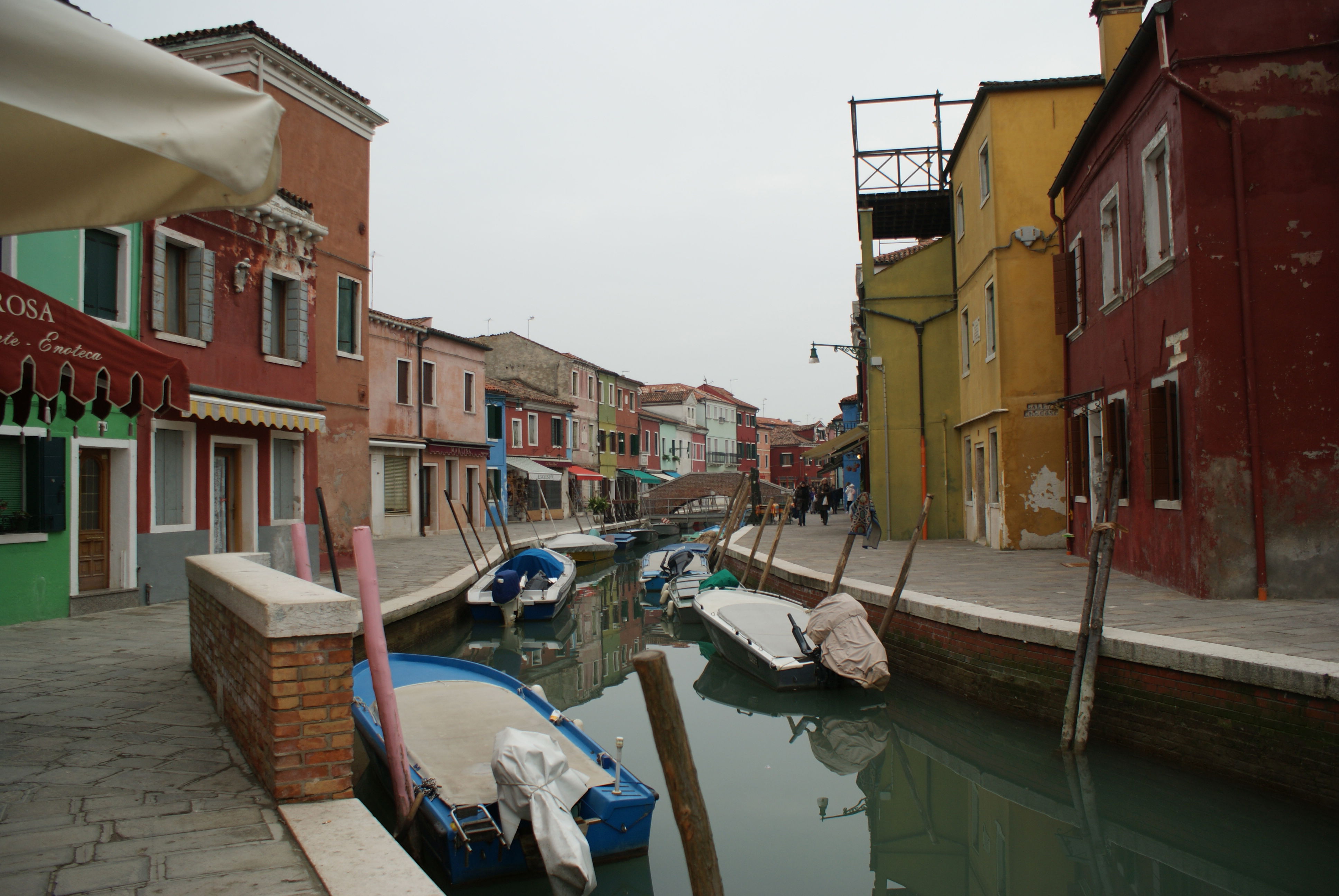 Casas coloradas, por May Lopez