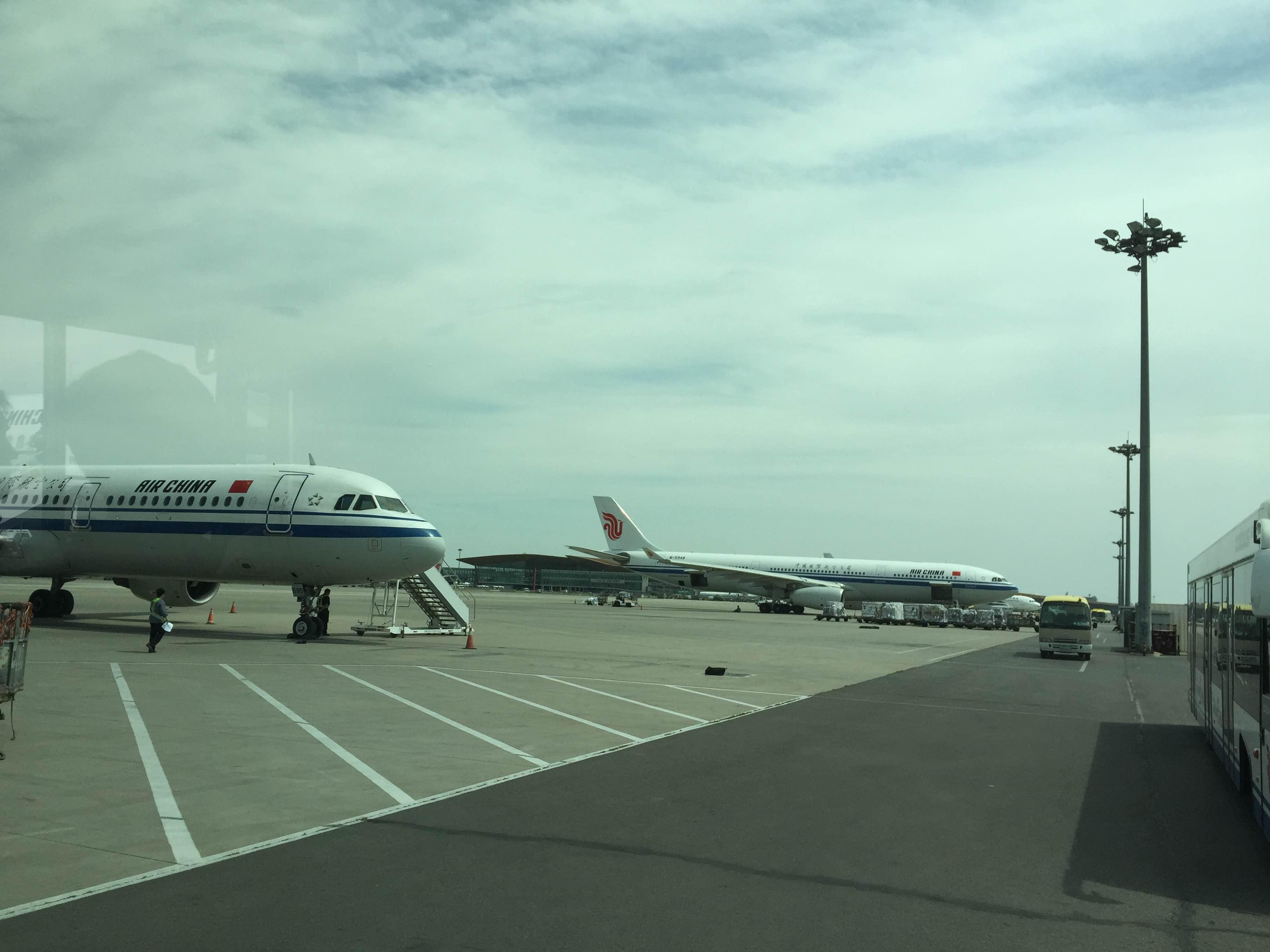 Aeropuerto de Pekín, por Jorge Cuneo
