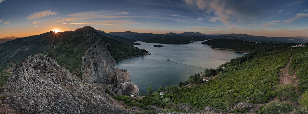 Barragem de Santa Luzia, por Alfonso Pereira