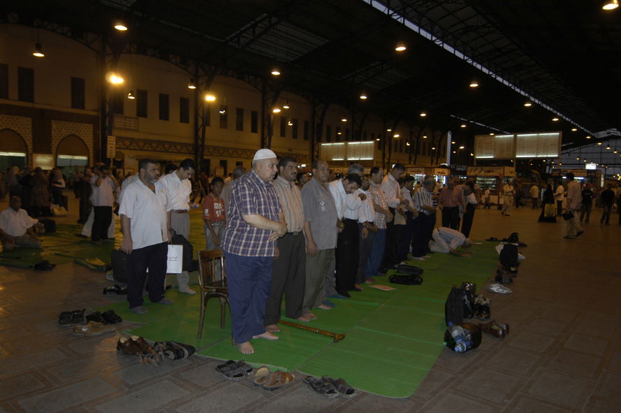 Estacion de tren en Cairo, por Marta Padilla