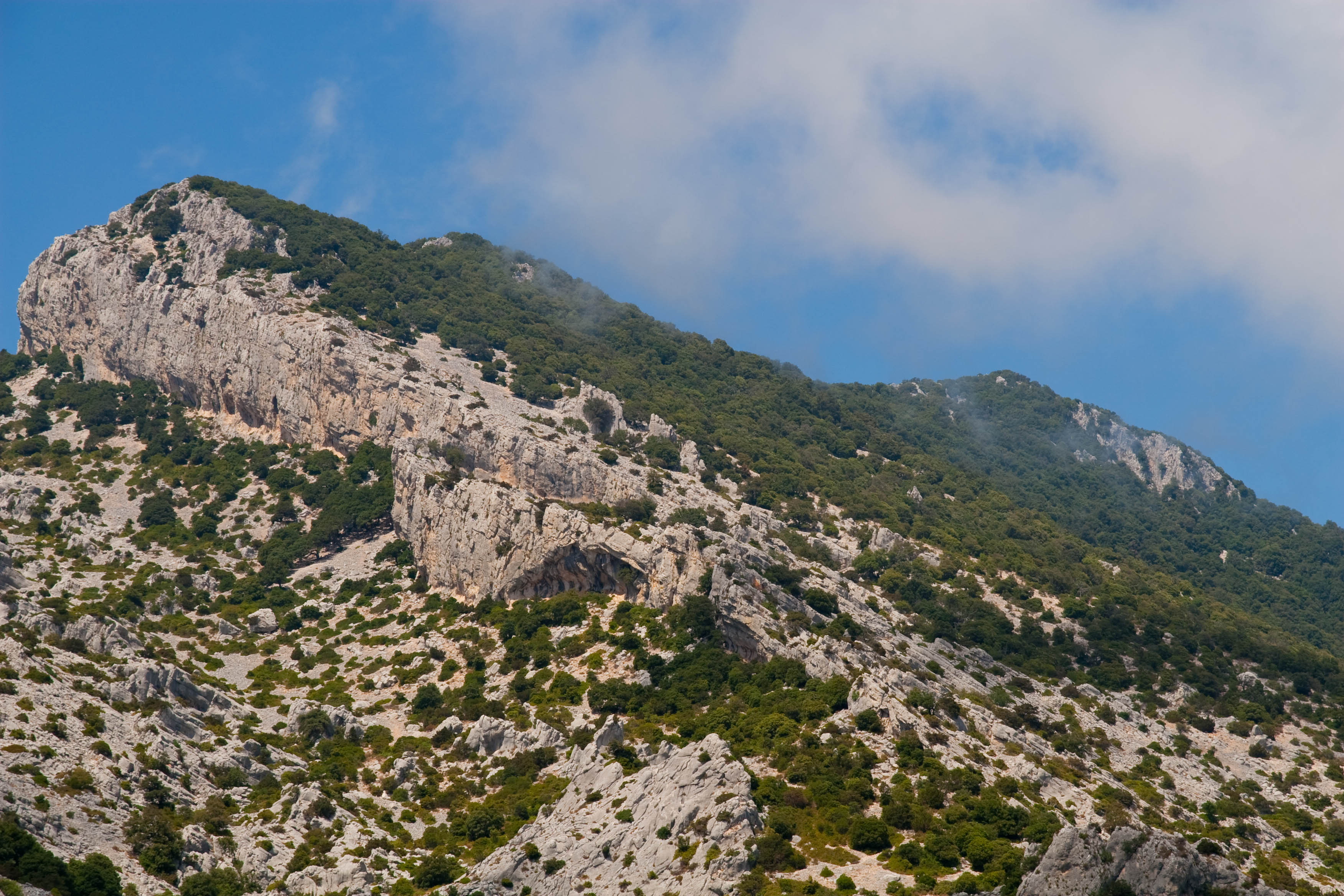 Entre Cala Gonone y Playa Cartoe, por Simone Cammilli