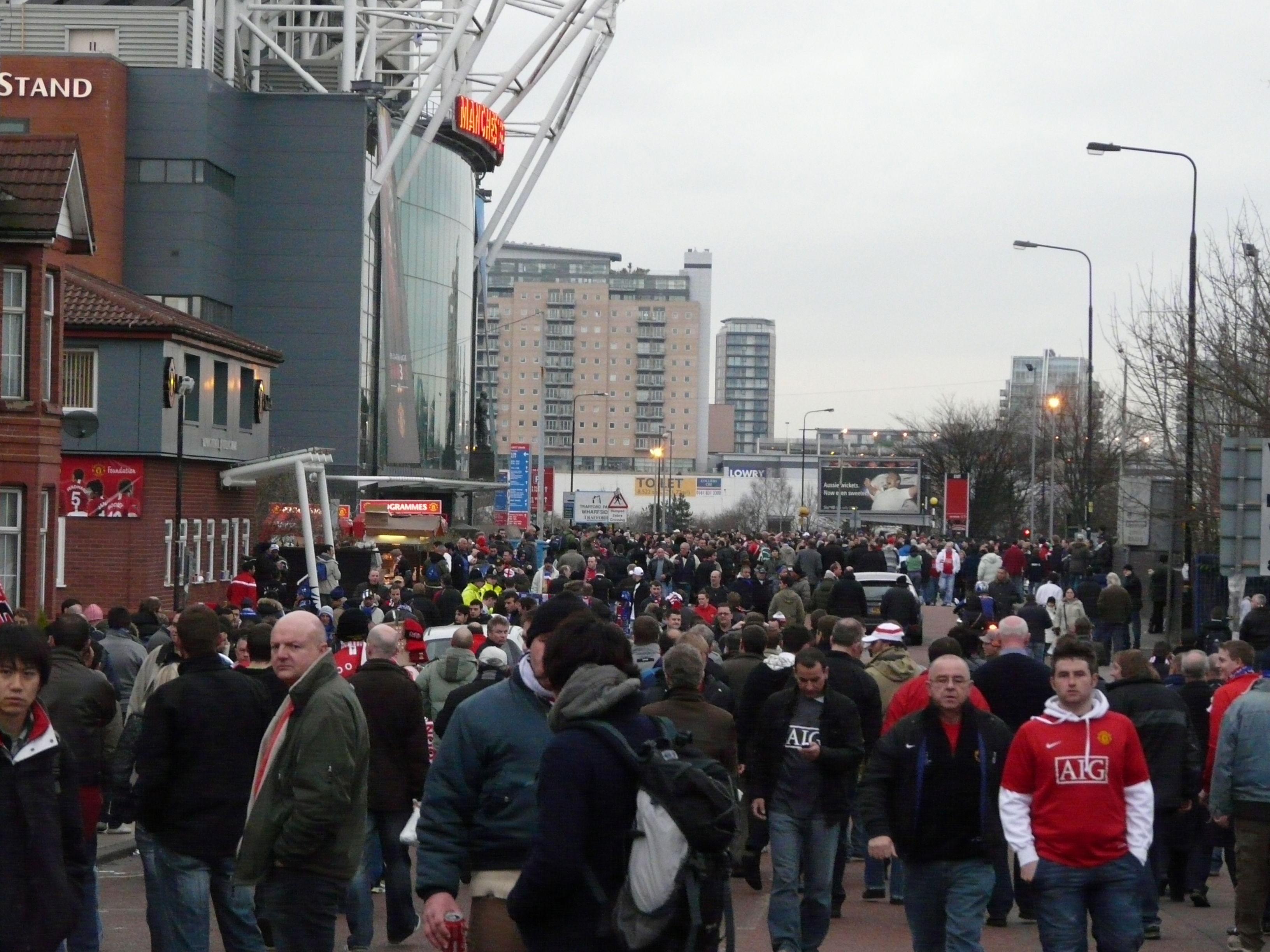 Old Trafford, por Pedro Jareño