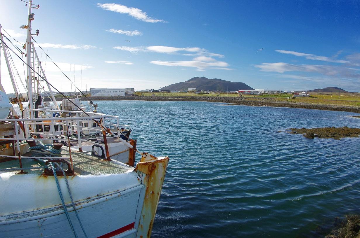 Puerto de Grindavík, por Grégoire Sieuw