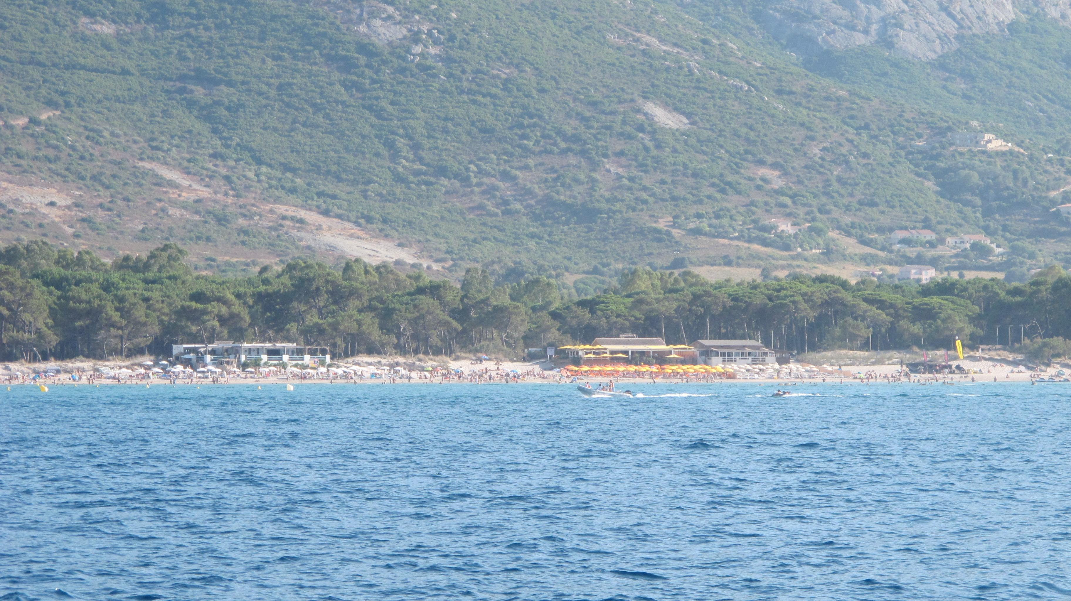 Playa de Ille Rousse, por Gonzalo Moreno