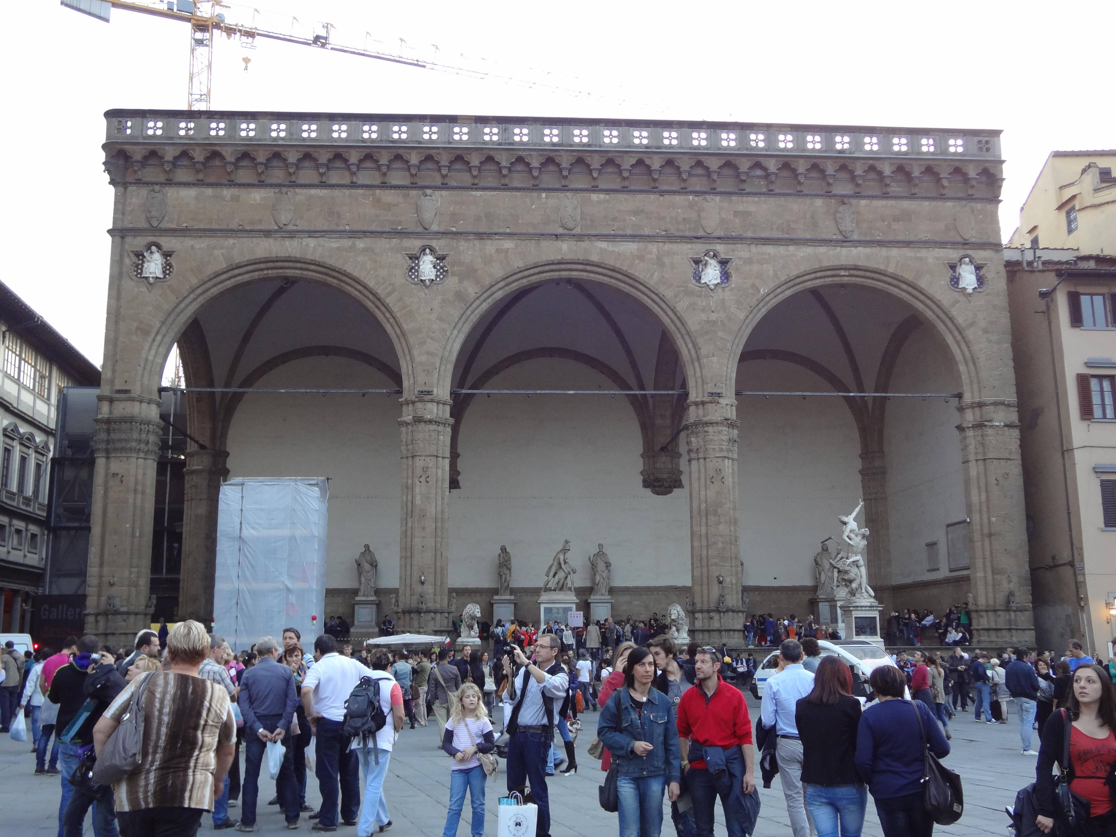 Loggia dei Lanzi, por Coline
