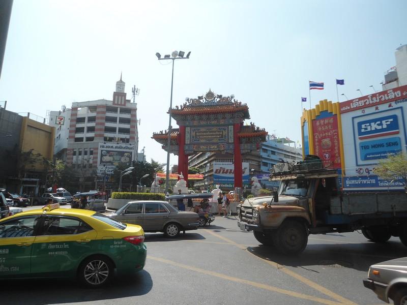 Porte chinoise de Bangkok, por Marie & Matt