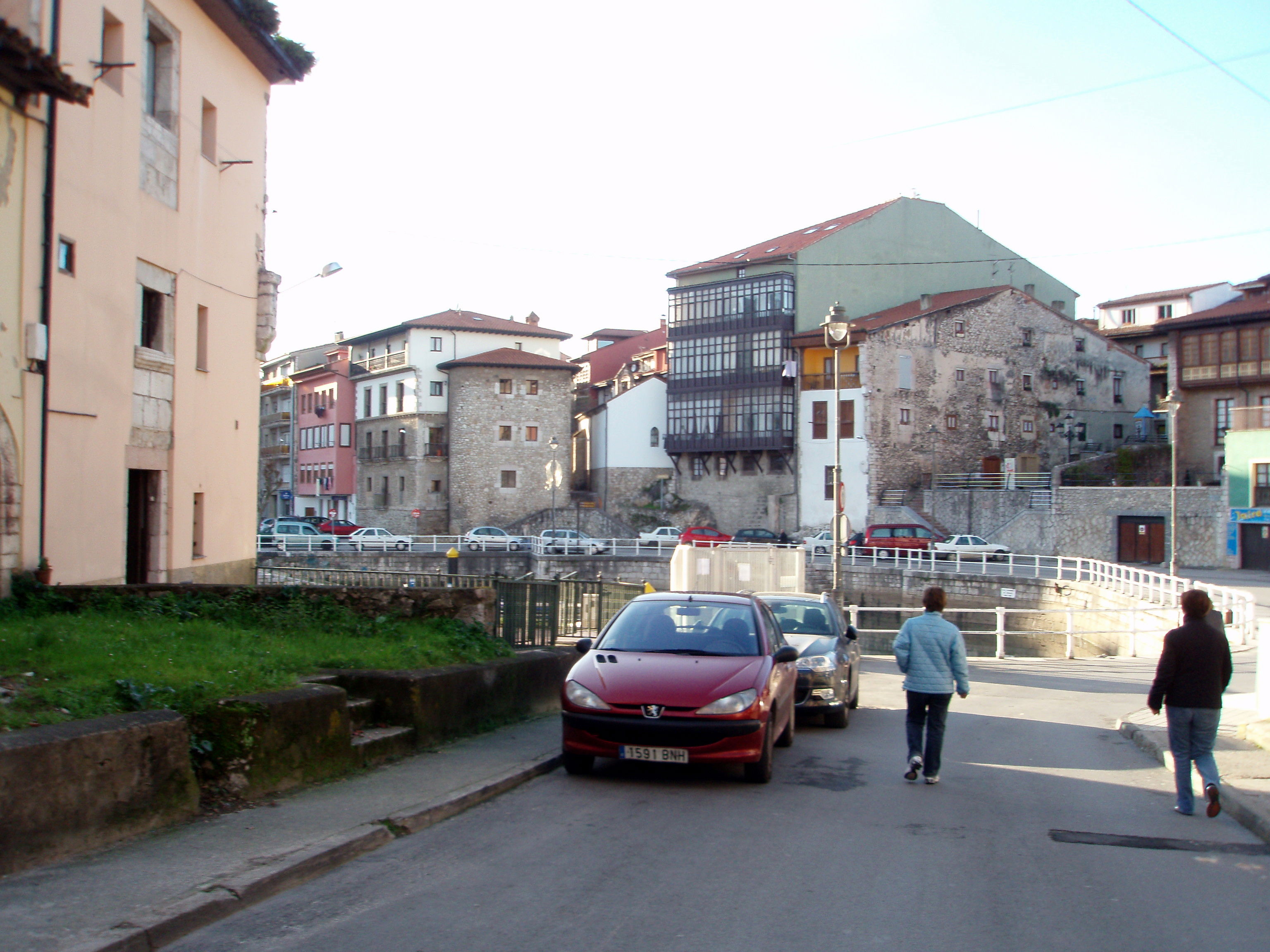 Casco antiguo de Llanes, por Olga