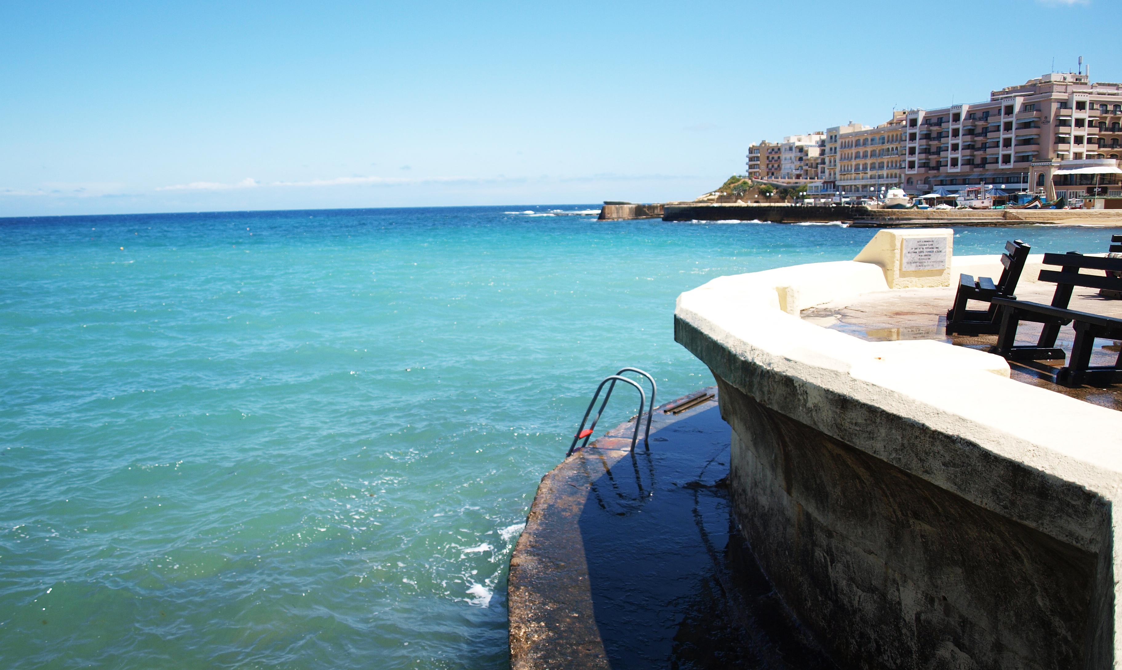 Escaleras de la bahía, por Cristina E Lozano