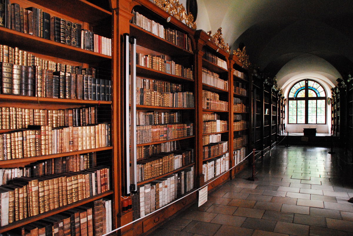 Biblioteca del Monasterio de Vyšší Brod, por Rodrigo Perez