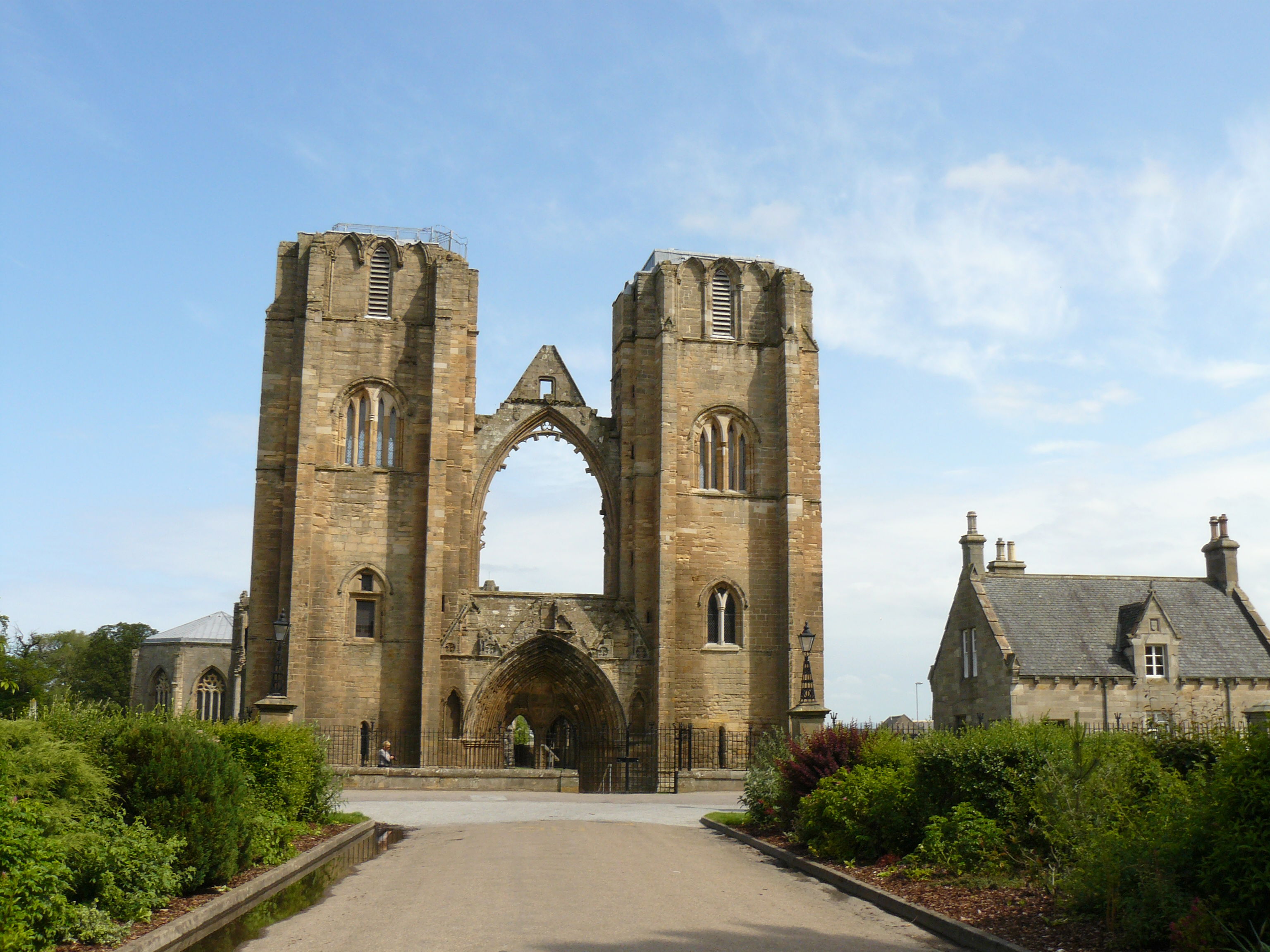 La Catedral de Elgin, por De visita por