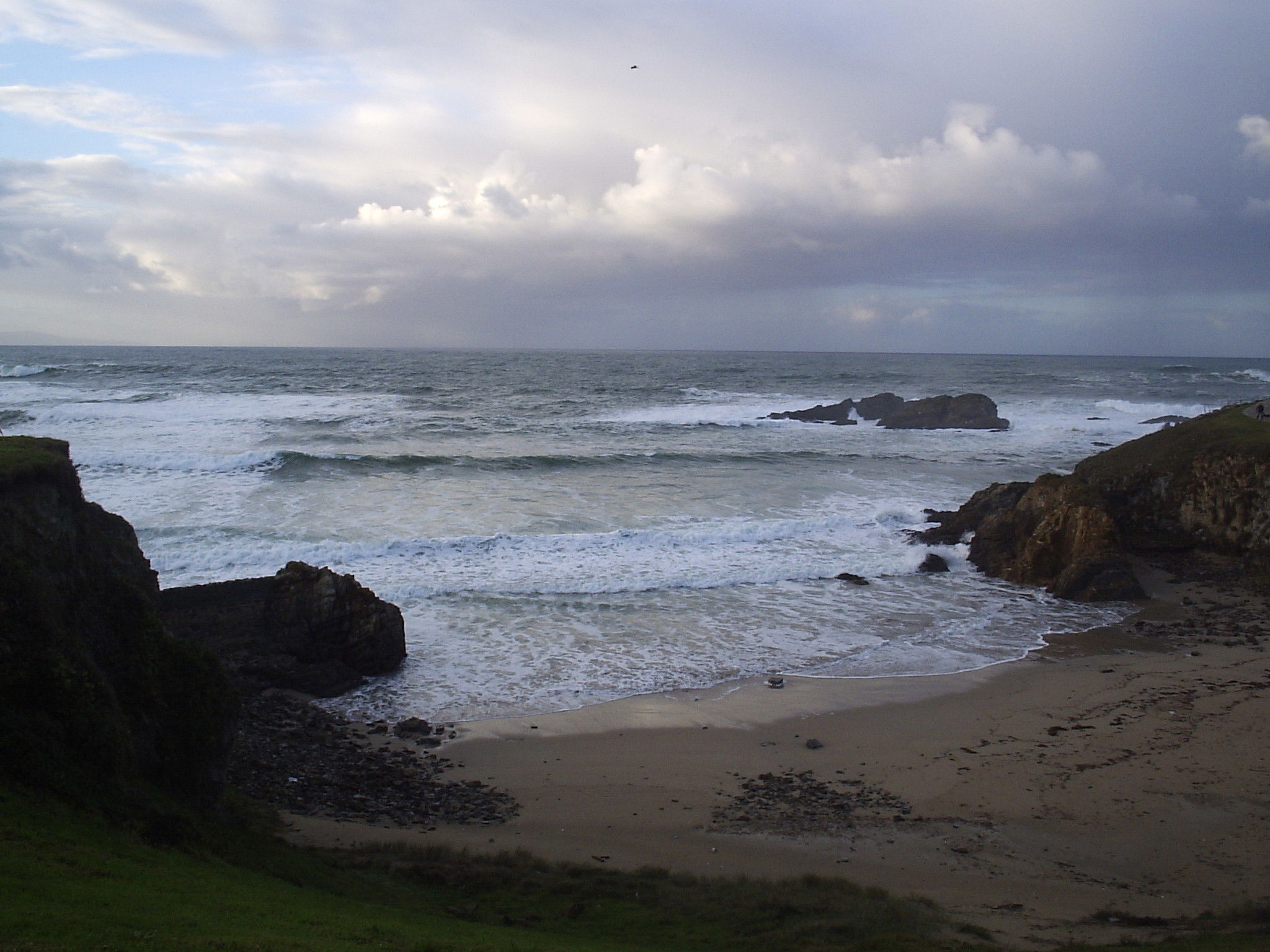 Playa en Tapia de Casariego, por Saudade