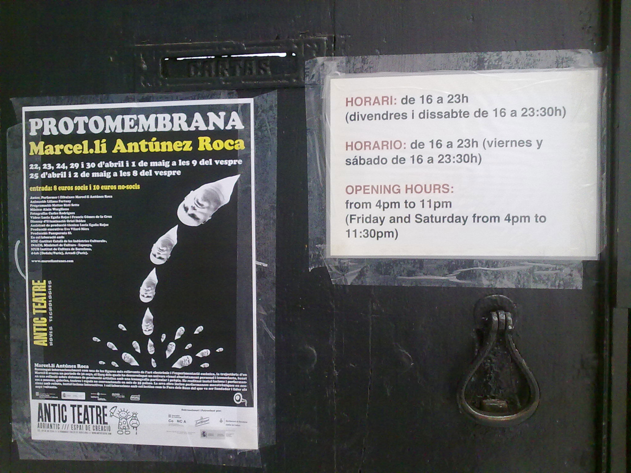 L'Antic Teatre, por BarcelonaExpedition