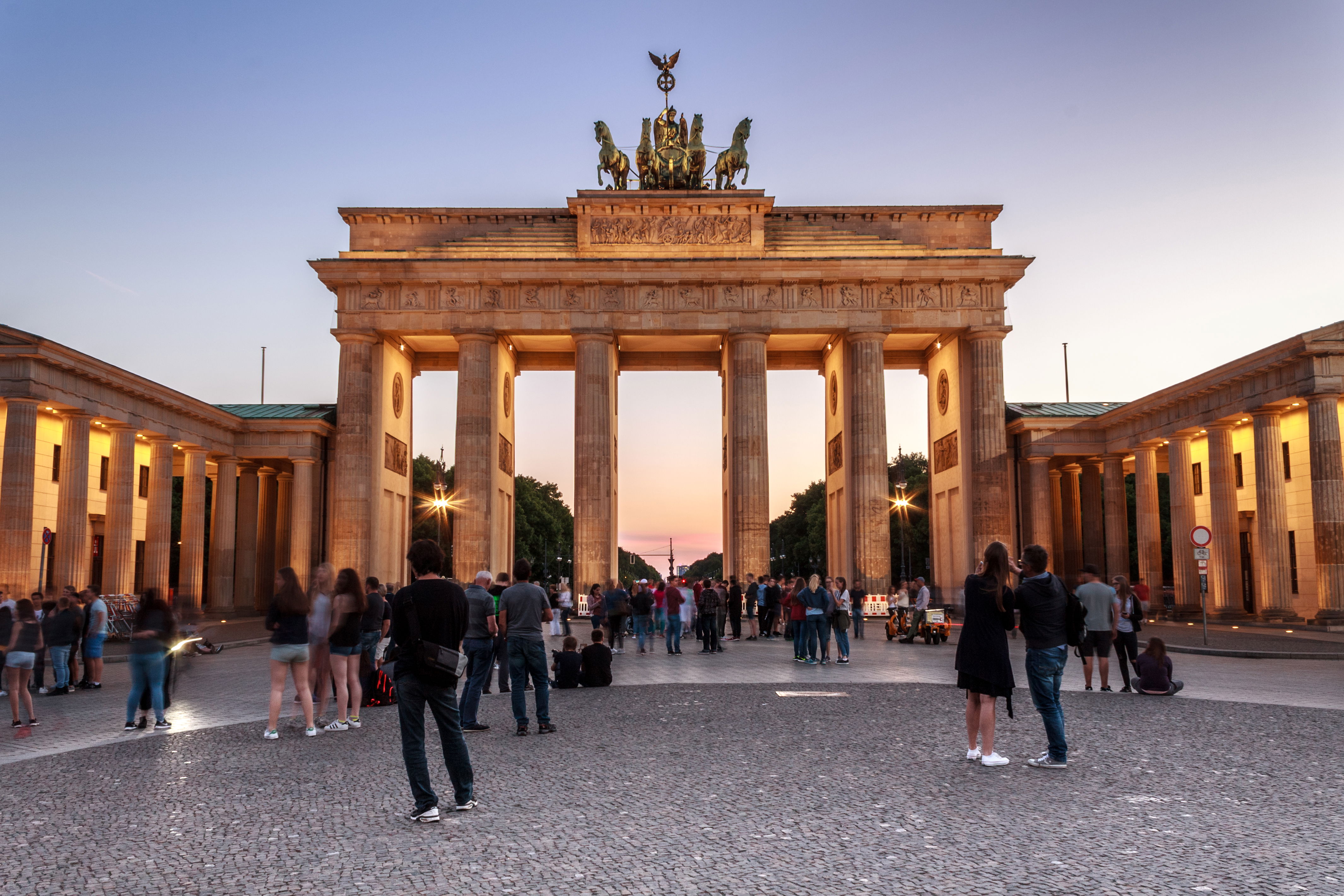 Puerta de Brandenburgo, por David Maldonado
