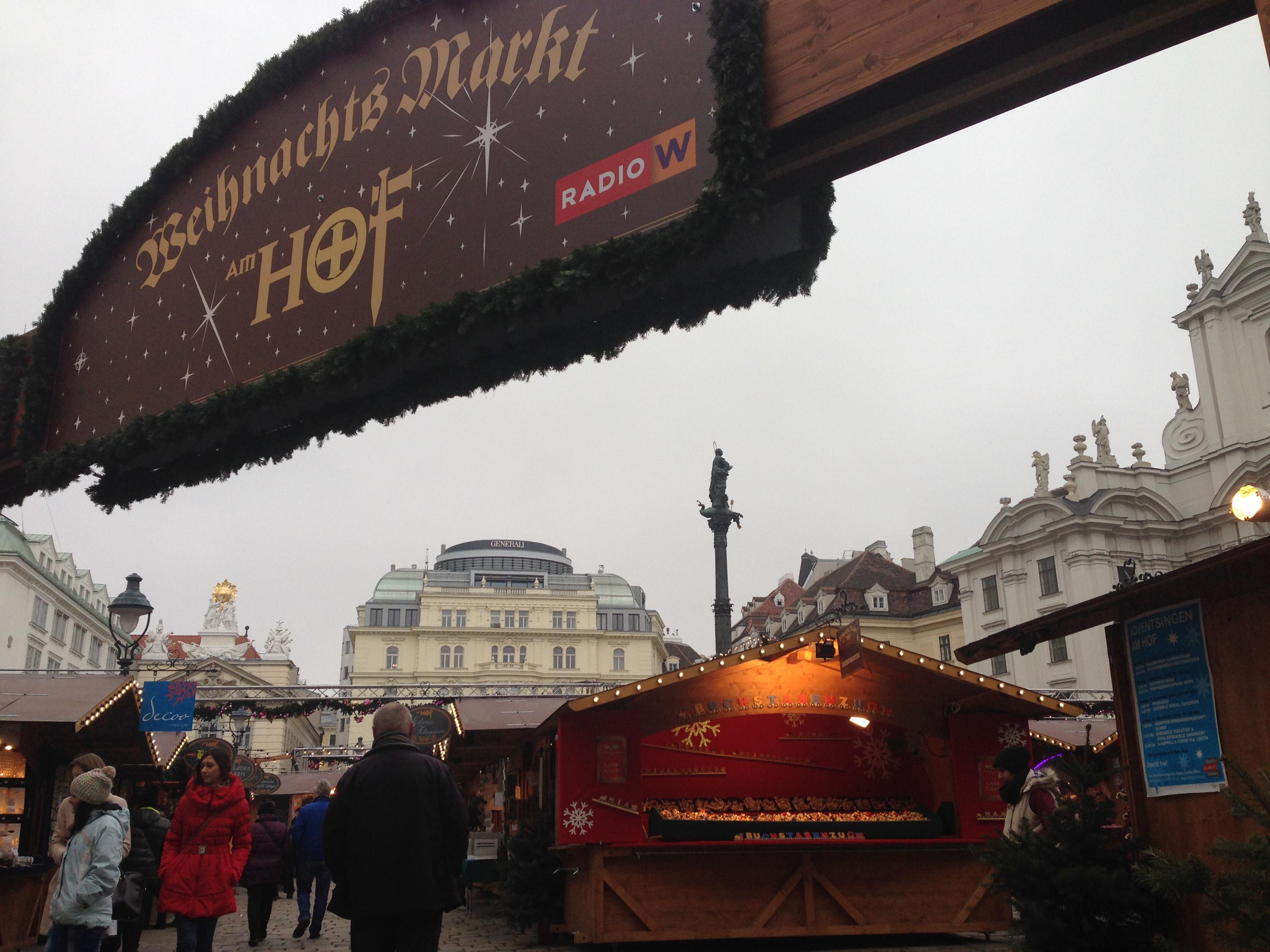 Am Hof Mercado Navideño, por Taxidrivervienna