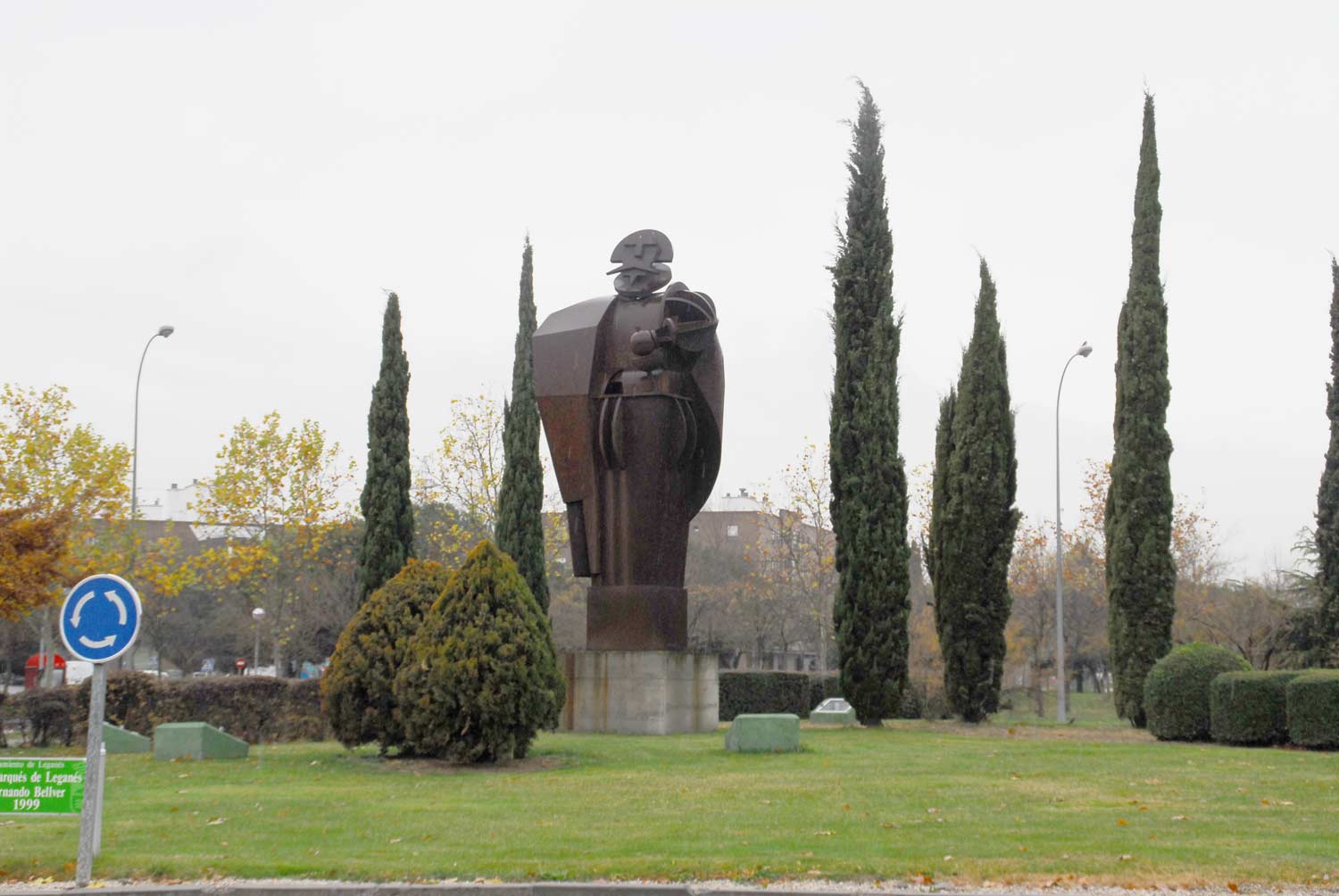 Estatua Marqués de Leganés, por Trotamundos