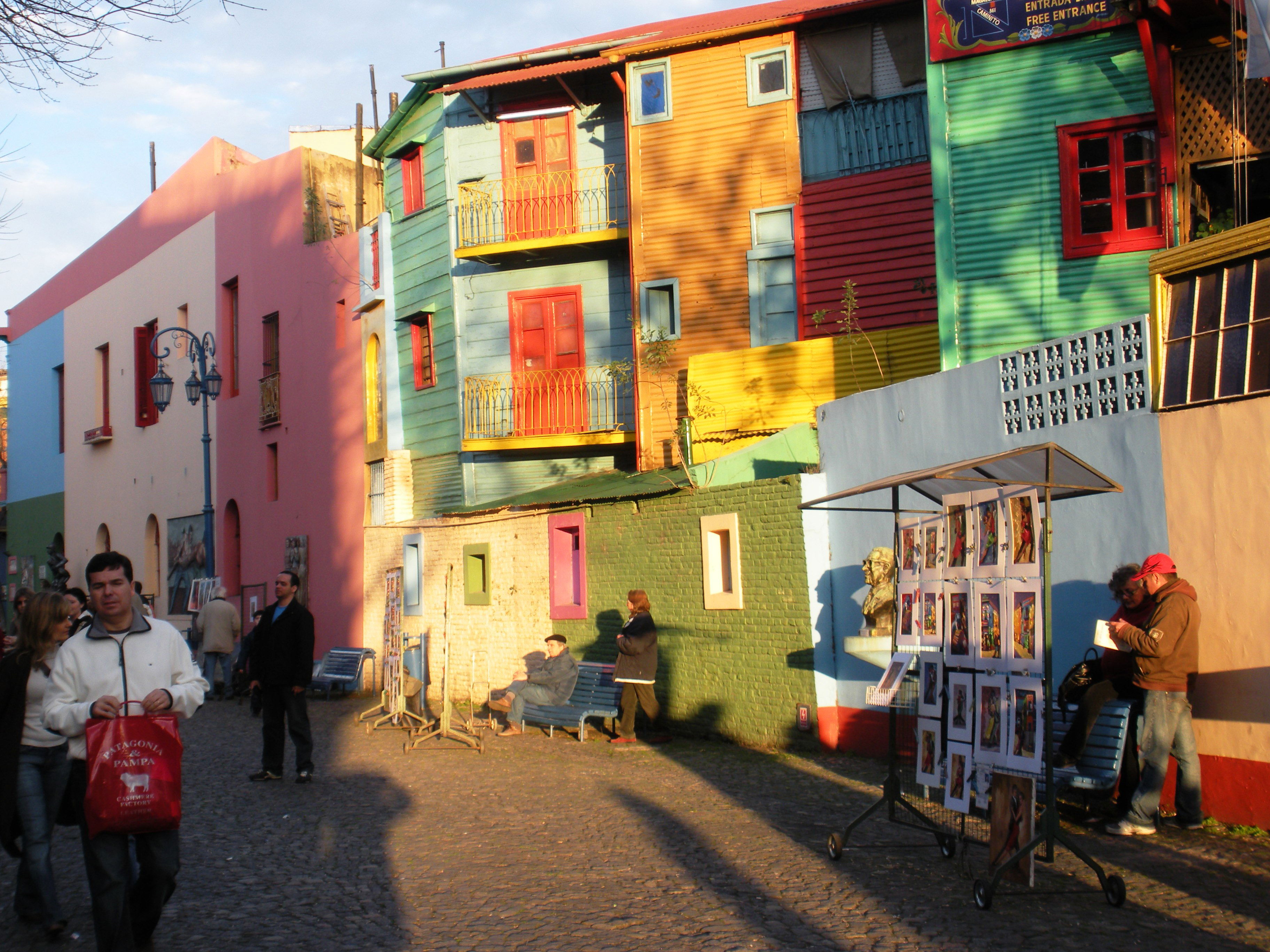 Calle Caminito, por ana schwarz