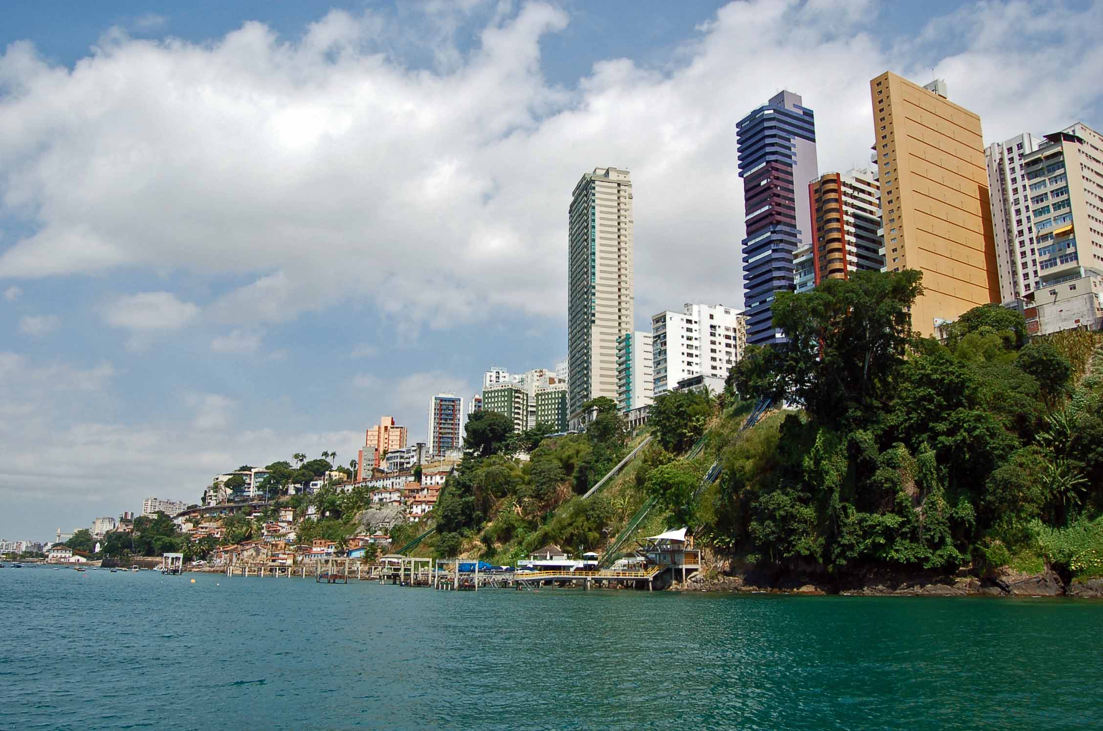 Salvador desde el mar, por Sofia Santos