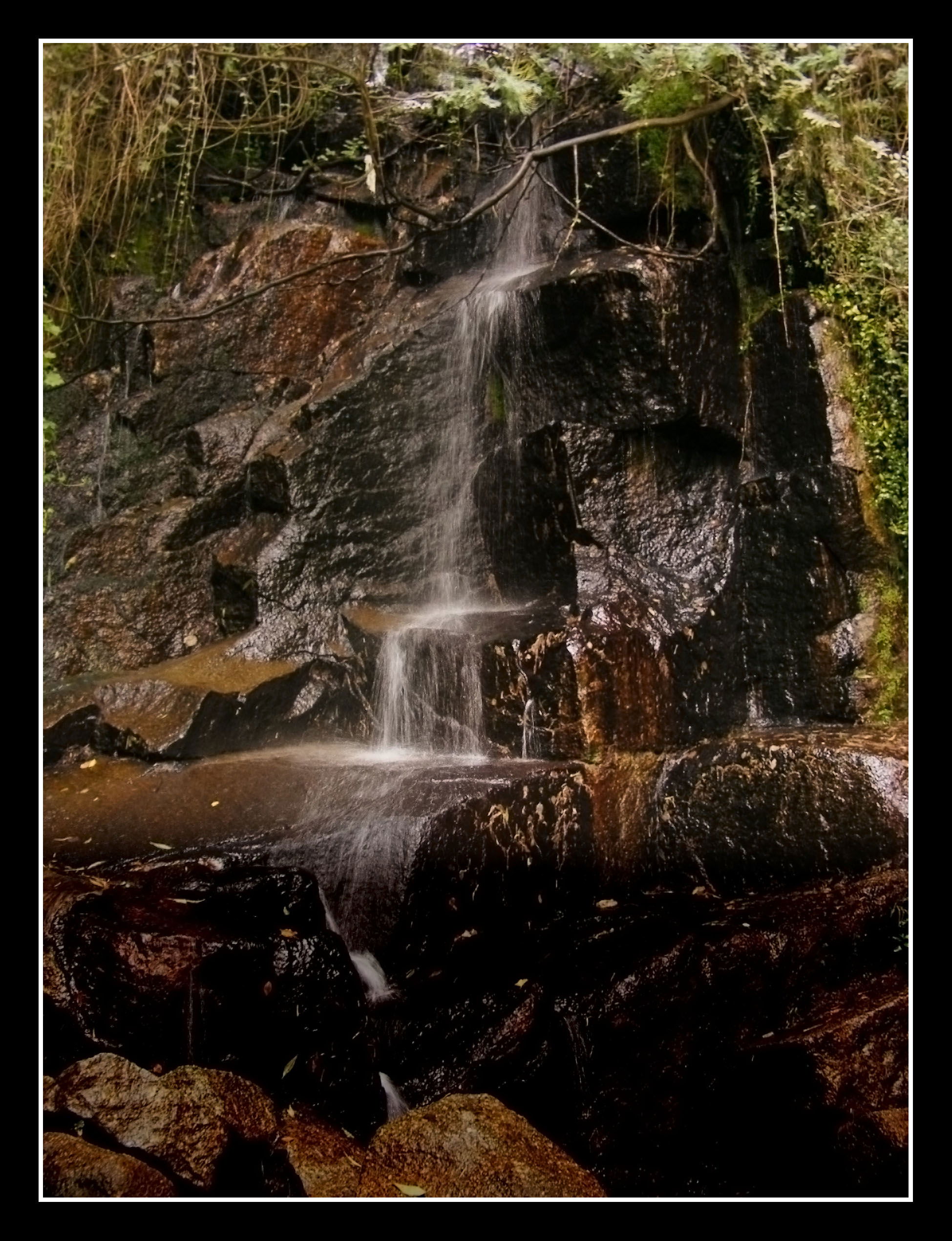 Cascada parque Ecuador, por patricio bustos gomez