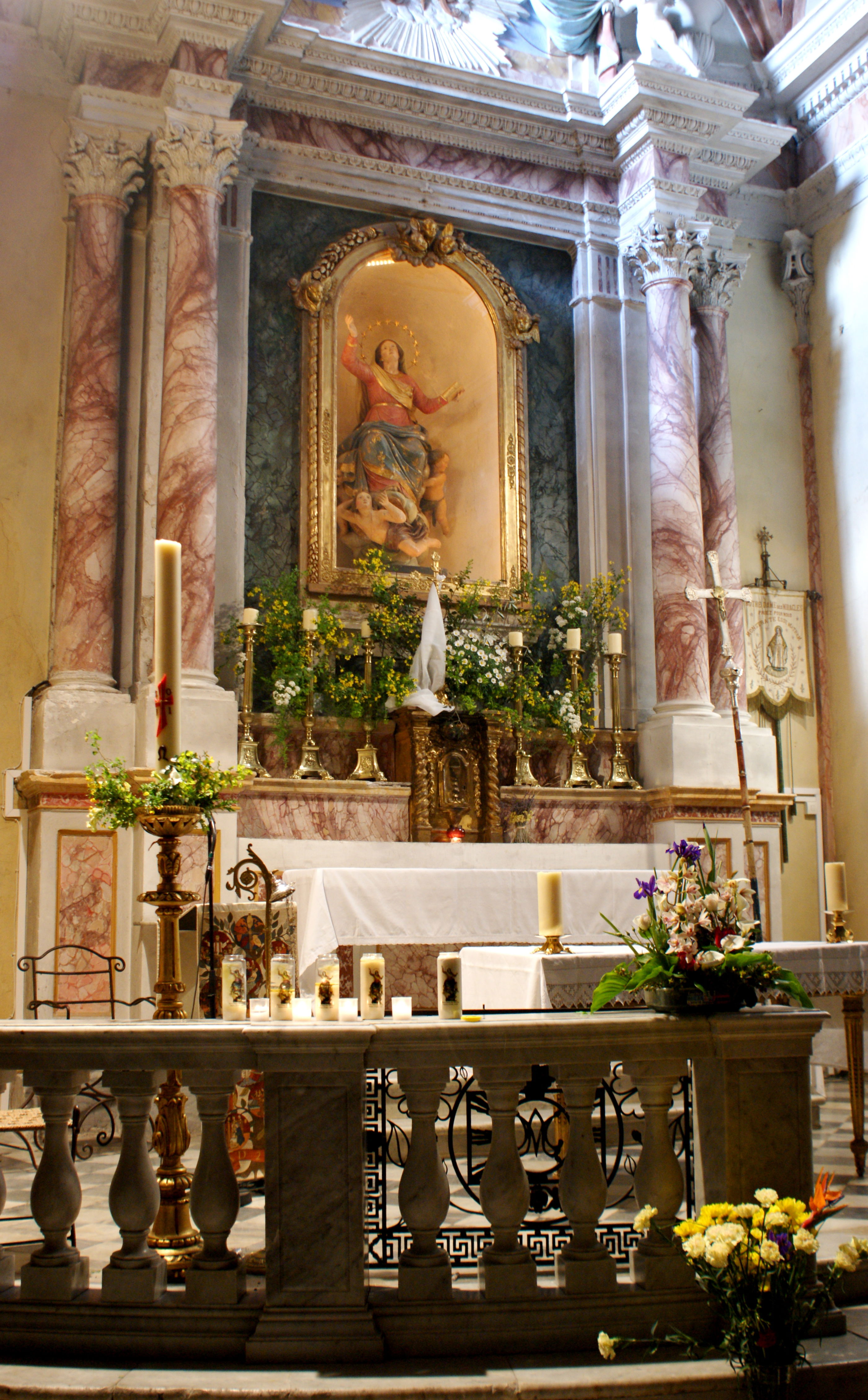 Panorama de la Madonne d'Utelle, por Anne-Laure Caquineau