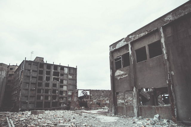 Gunkanjima (軍艦島), por Xavikun