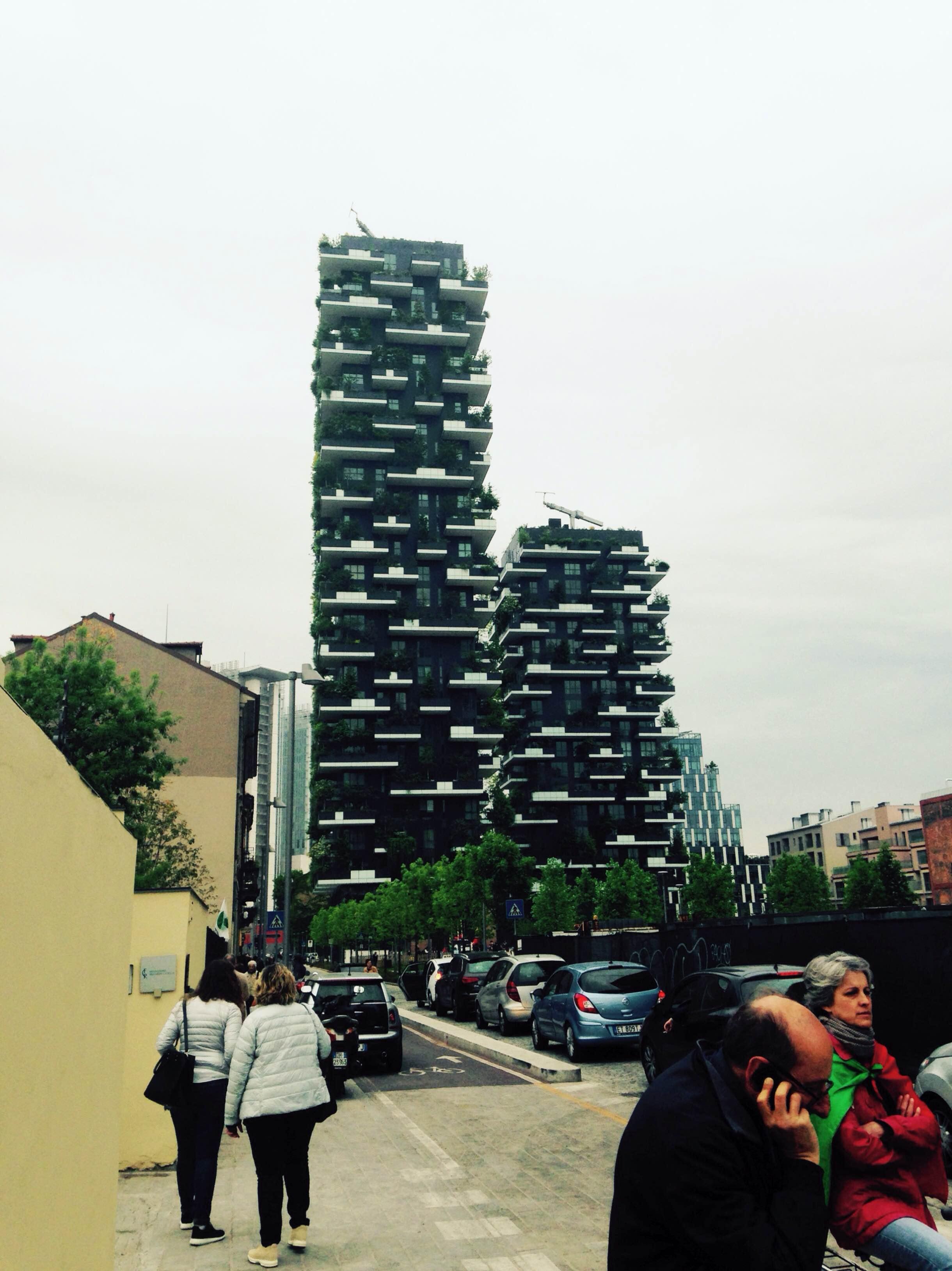 Bosco verticale, por elisa sabatini 
