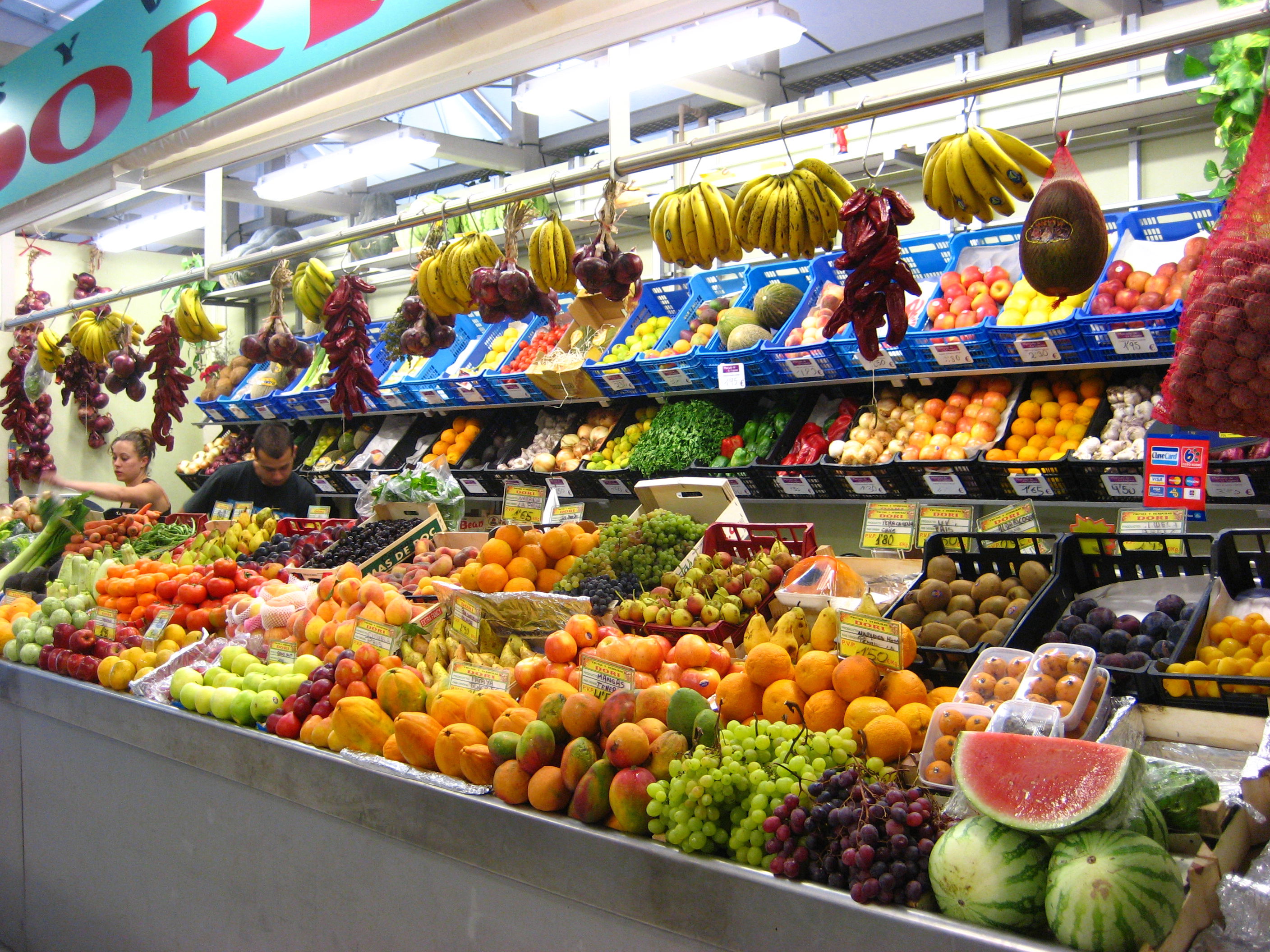 Mercado de La Laguna, por guanche