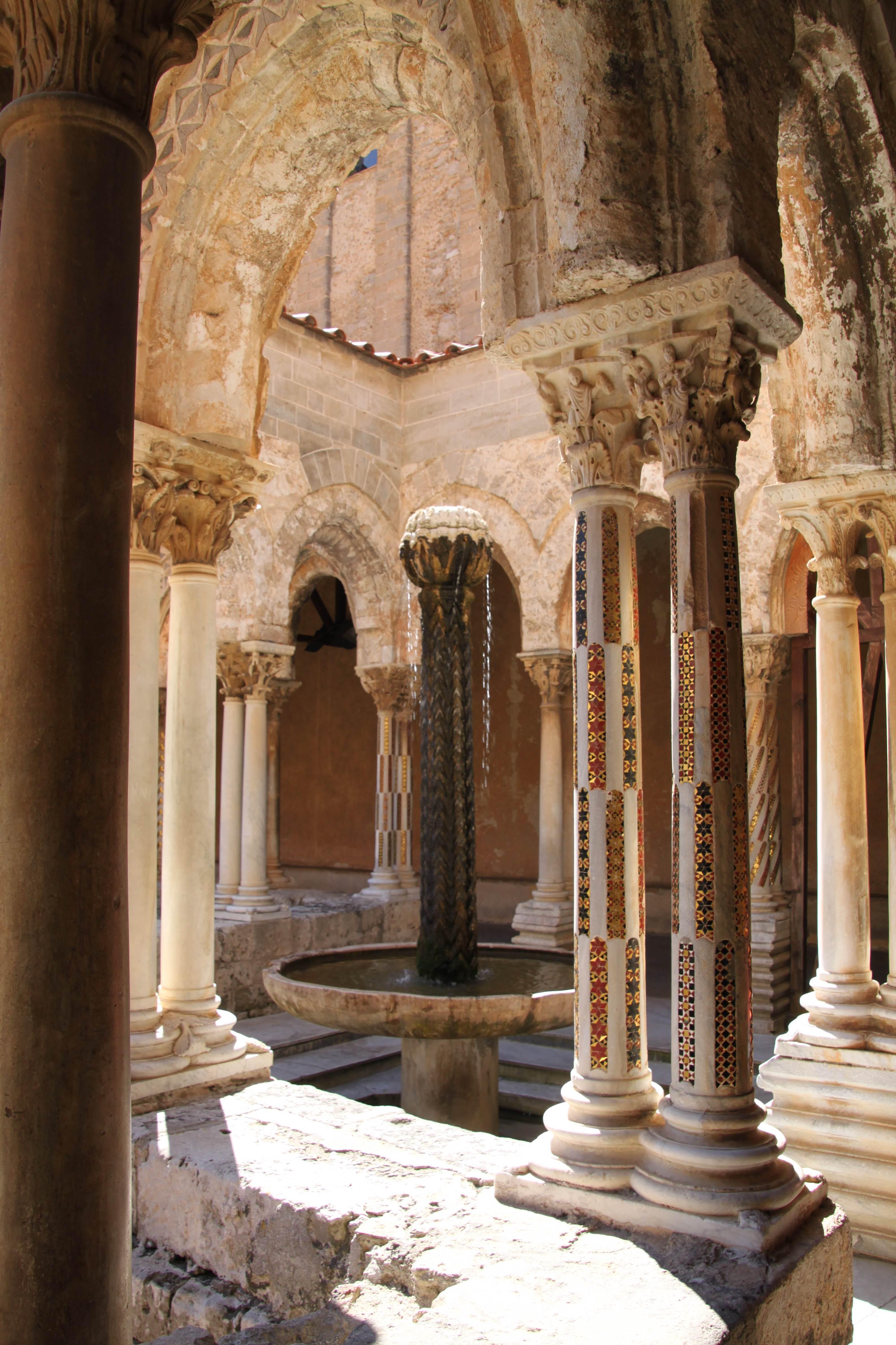 Claustro de la Catedral de Monreale, por joan santacana