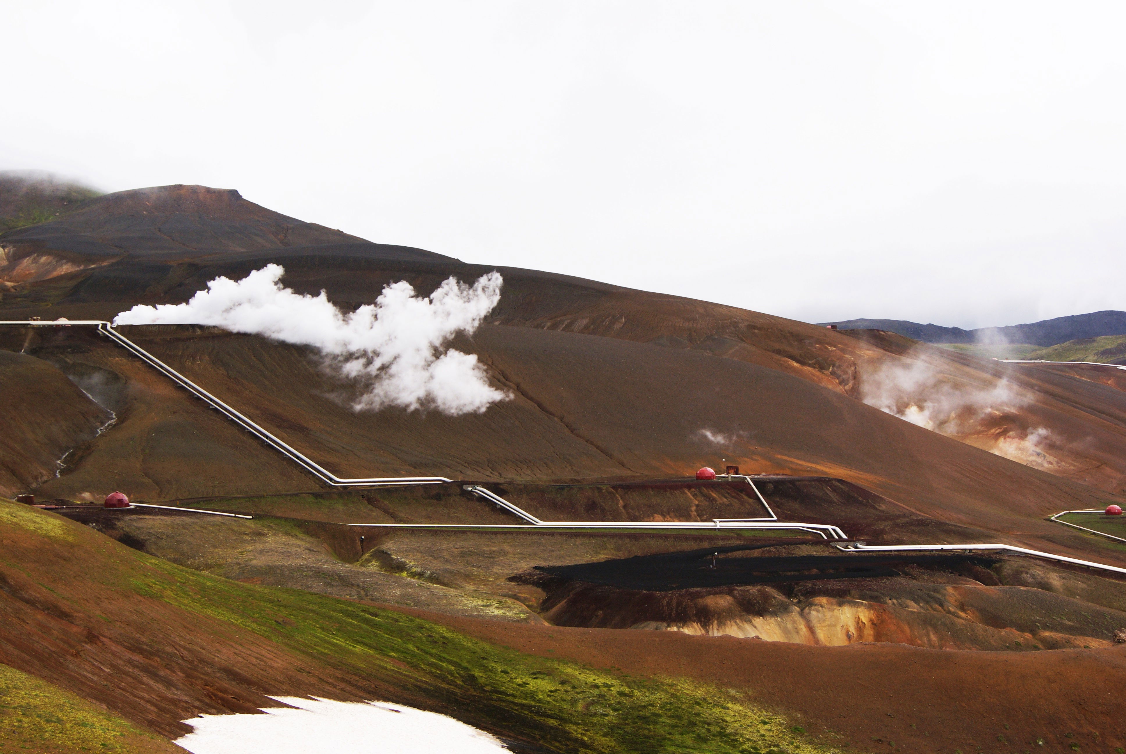 Central eléctrica geotérmica de Krafla, por Roberto Gonzalez