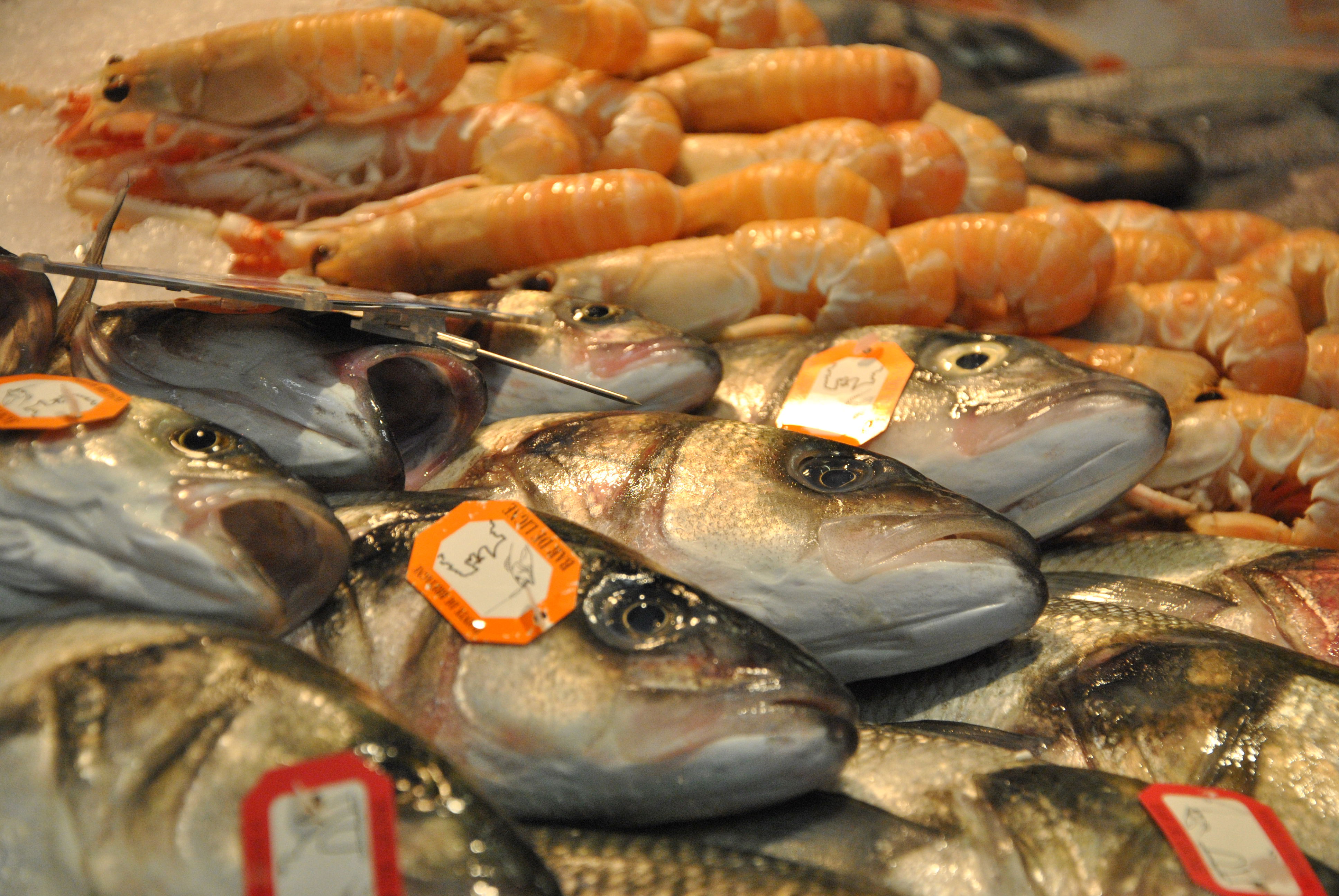 Mercado Les Halles, por Antoine