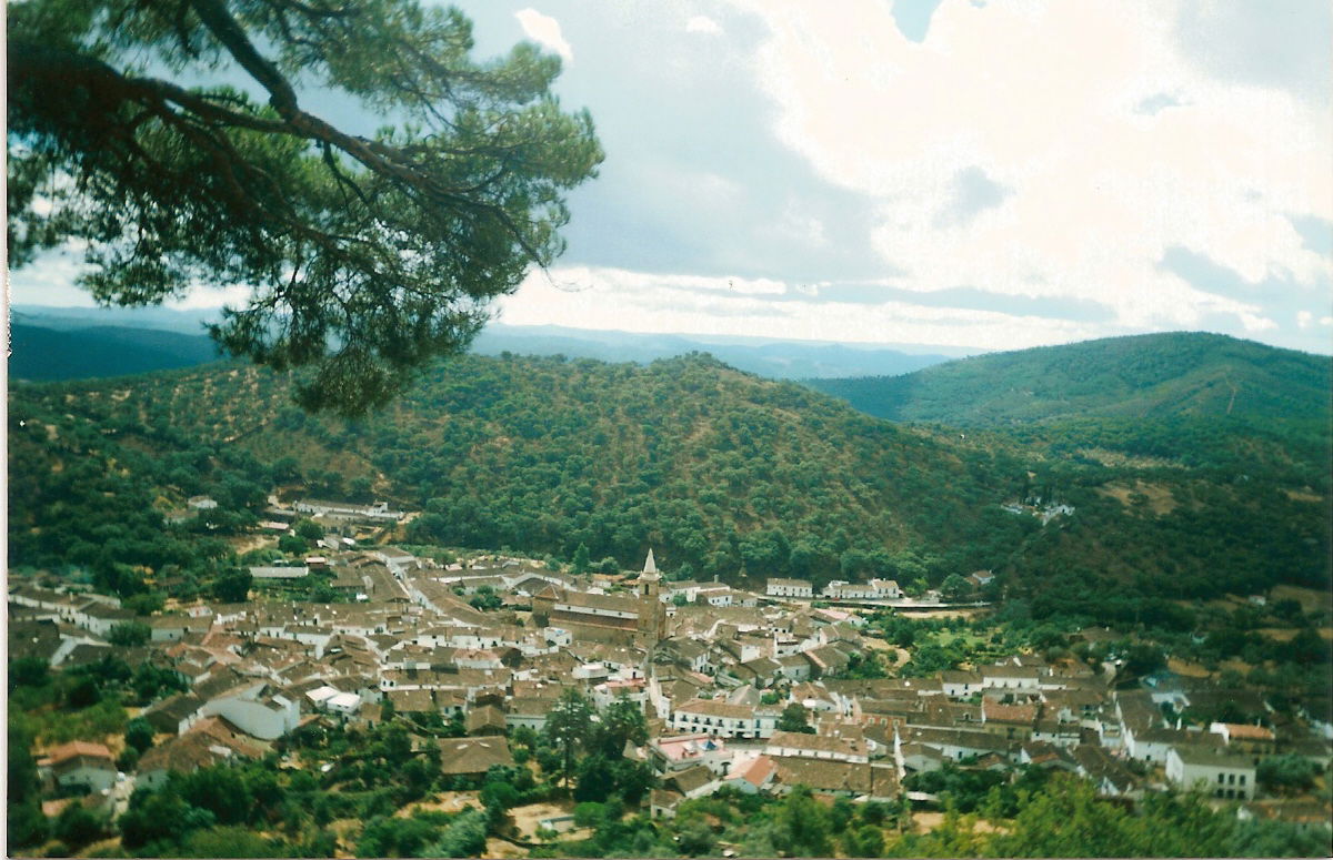 Alajar desde la Peña Arias Montano, por paulo jose lucas sanchez
