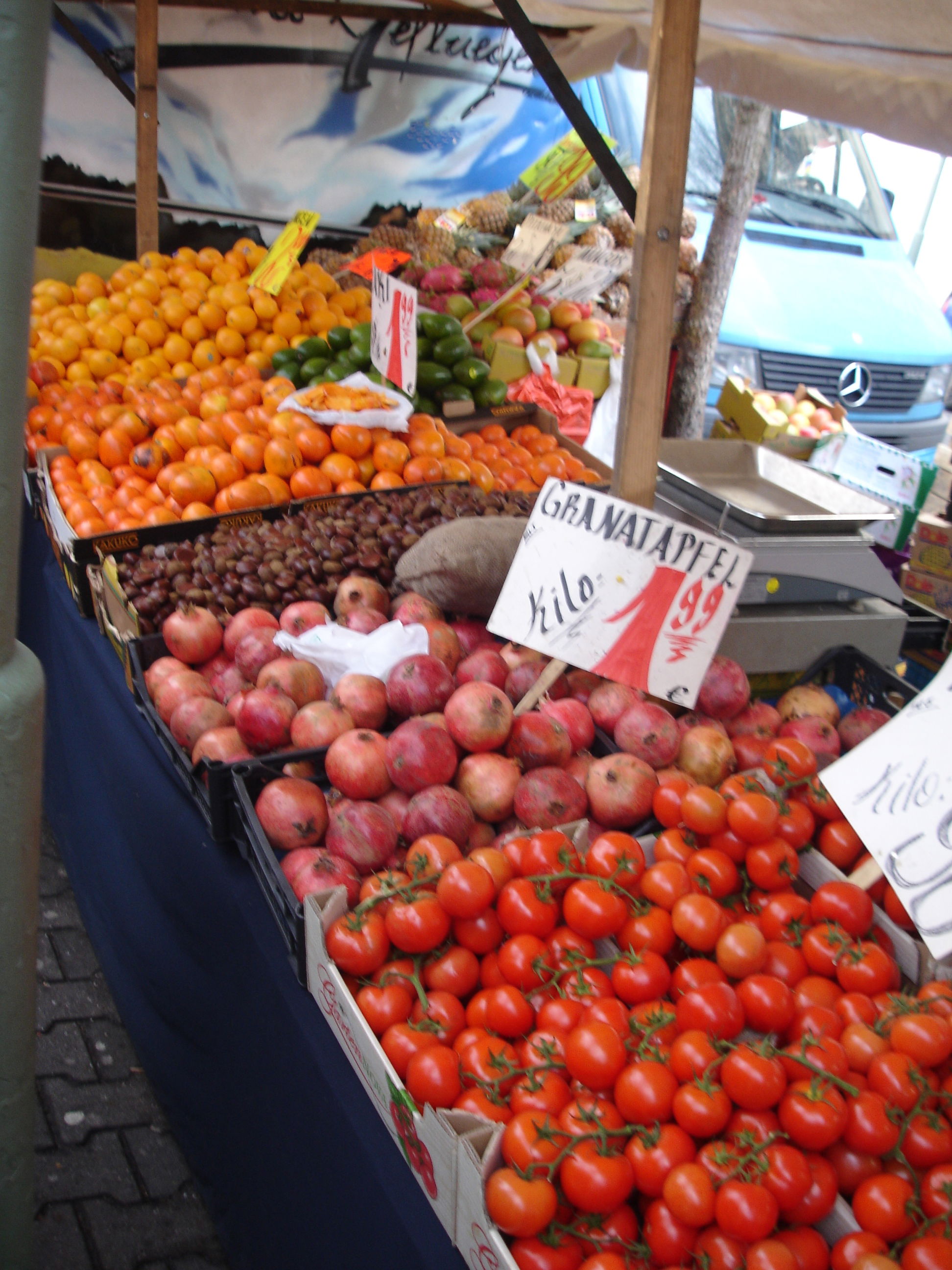 Mercado Turco - Türkischer Markt, por San
