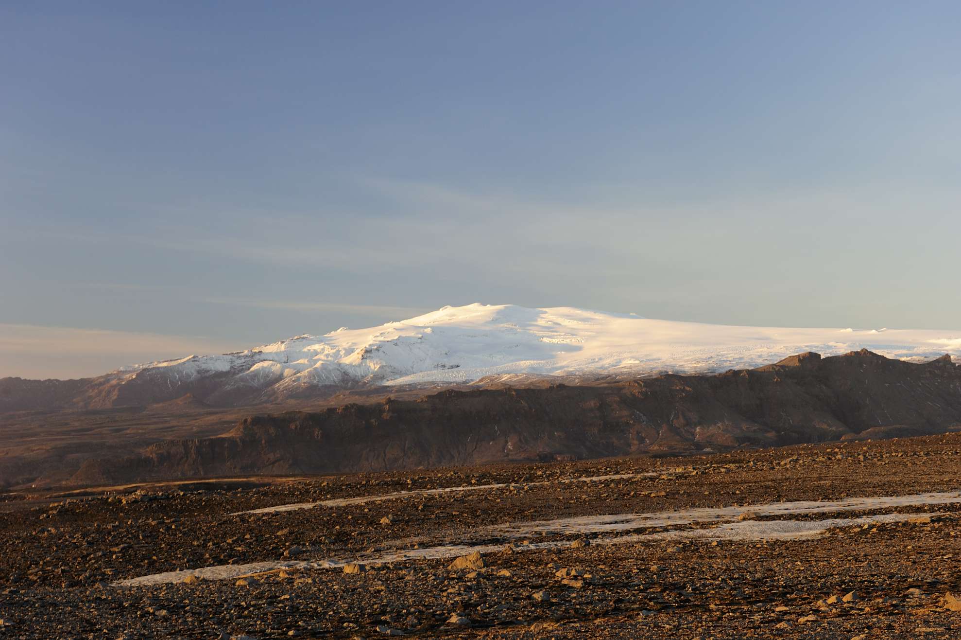 Volcan Eyjafjöll, por Germán Bertrand Baschwitz