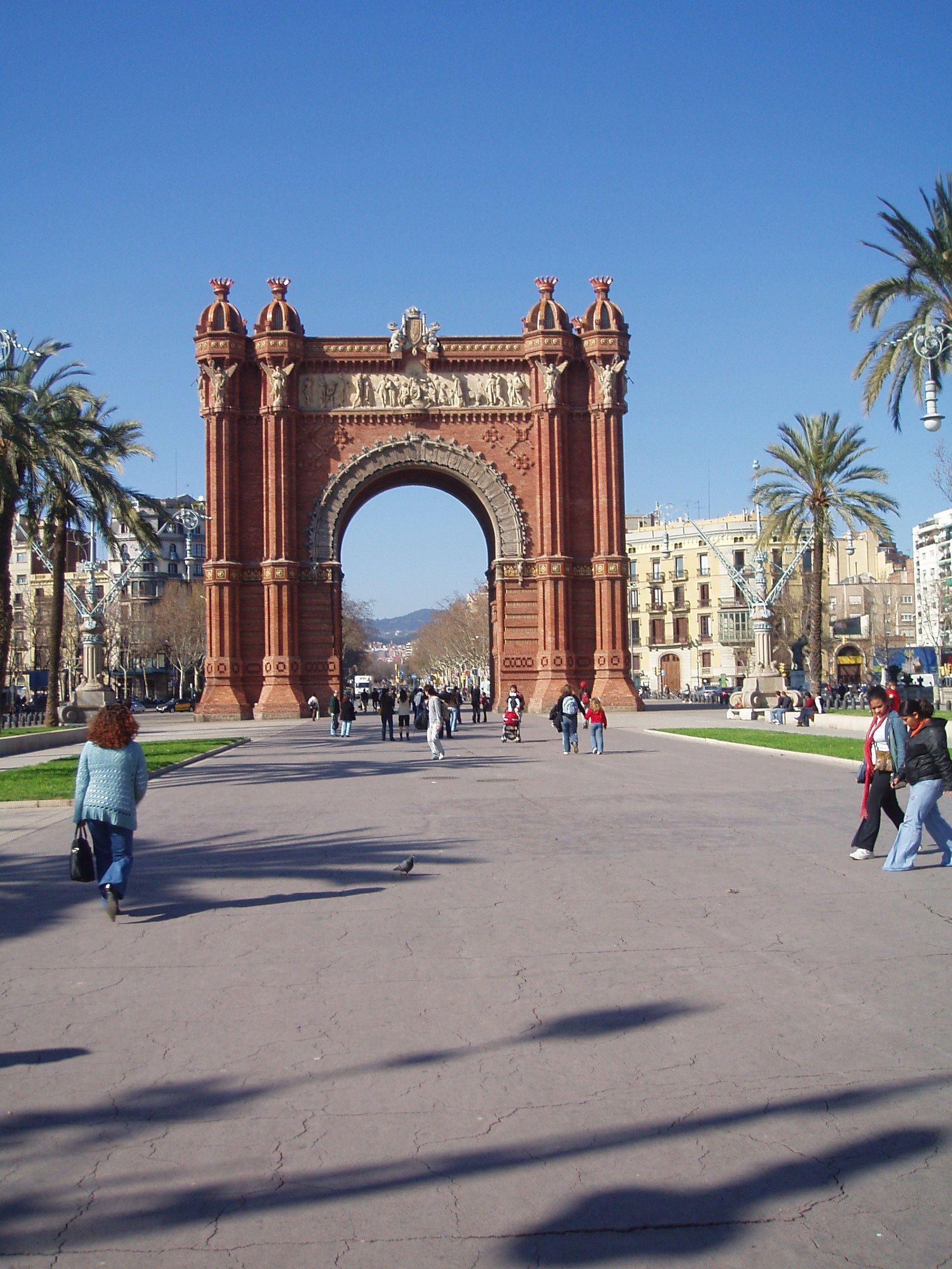 Paseo Lluís Companys, por Maria Peiró