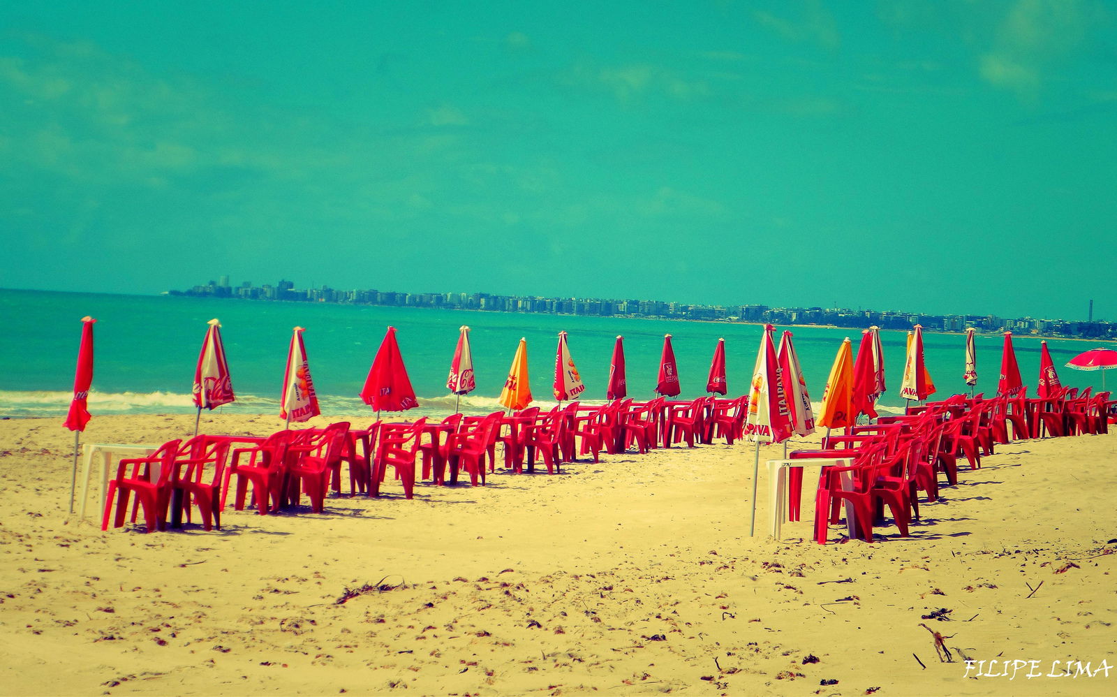 Playa Guaxuma, por FILIPE LIMA