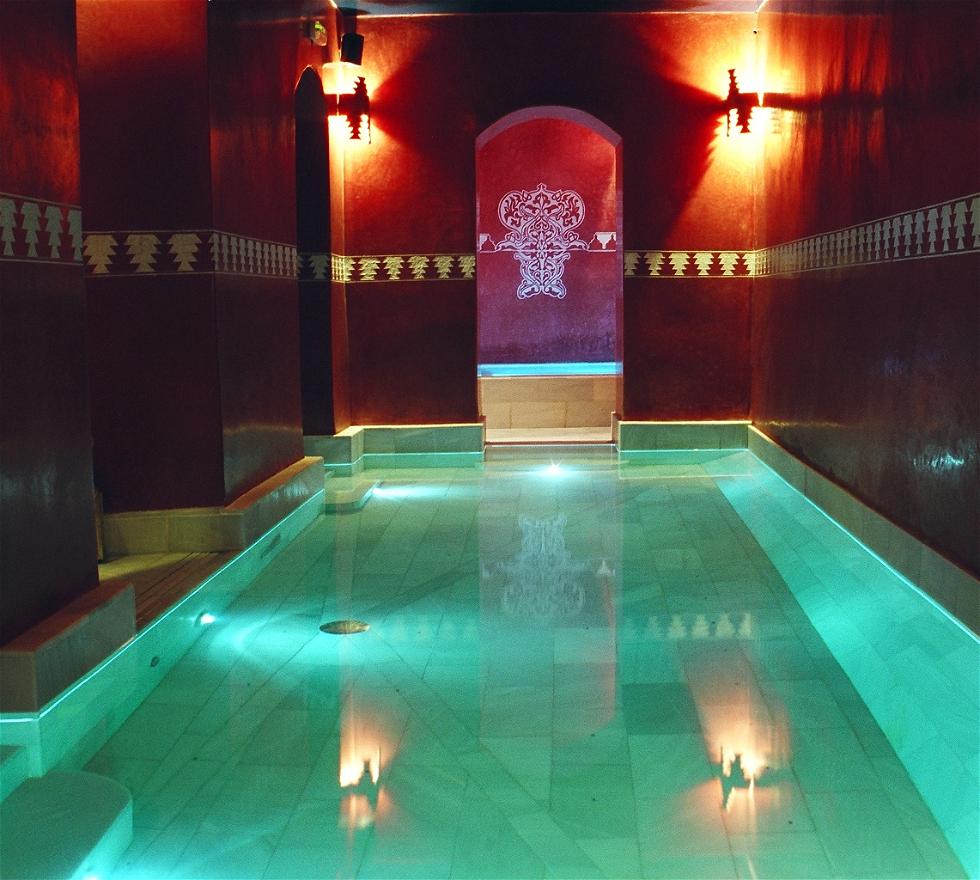 An image of the arab bath in jerez de la frontera