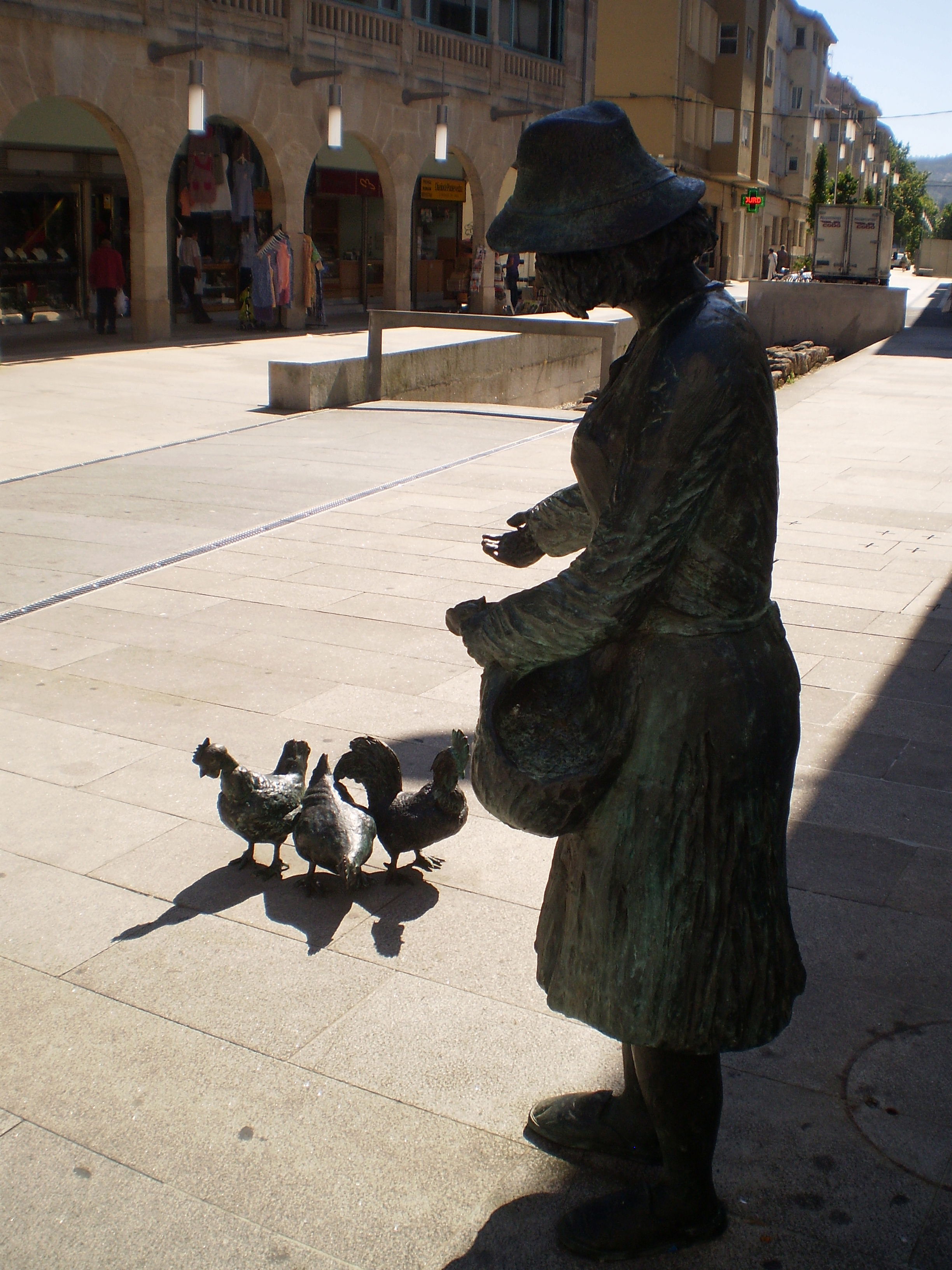 La Mujer y sus gallinas, por Sasa72
