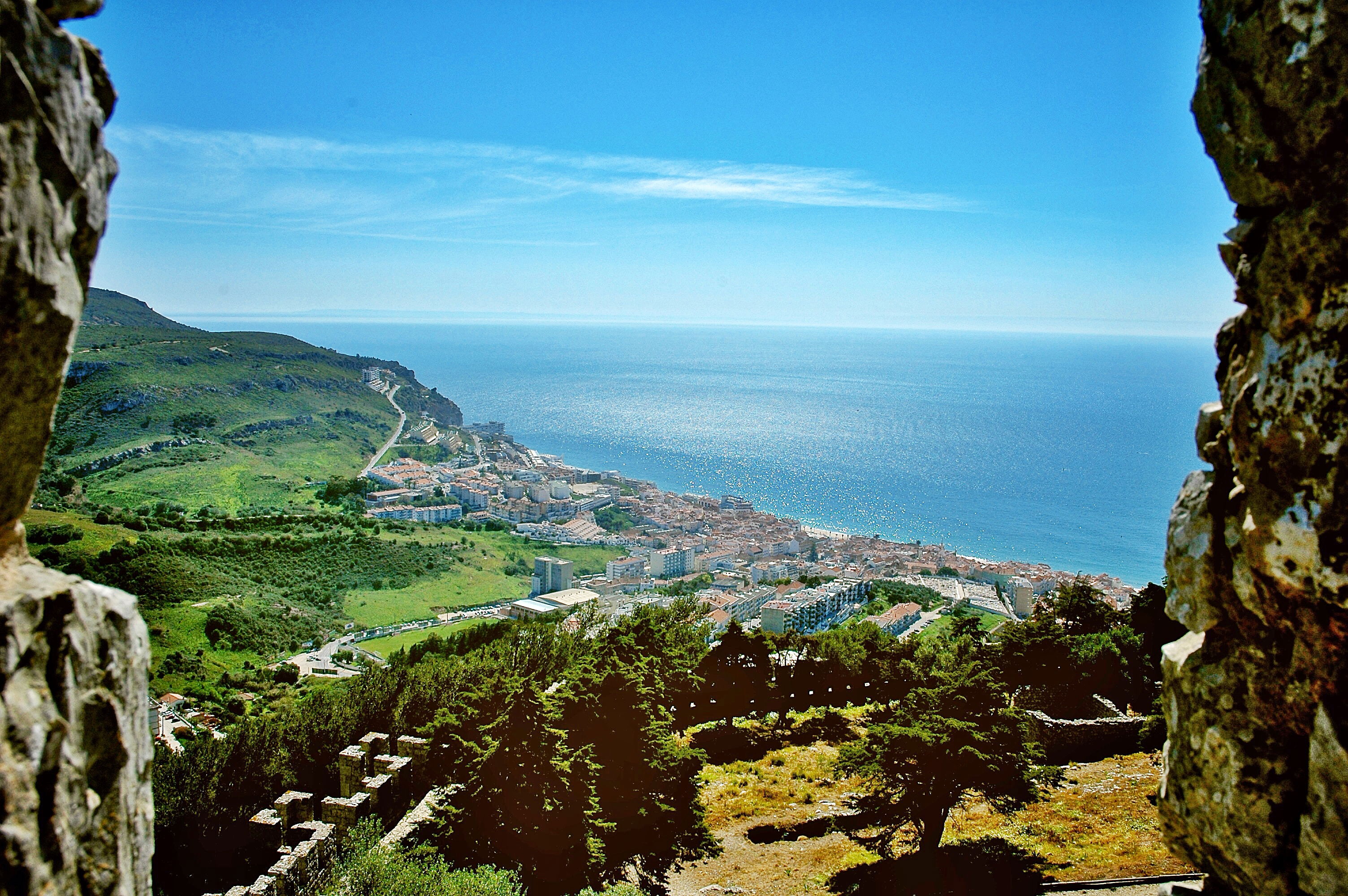 Castillo de Sesimbra, por victor