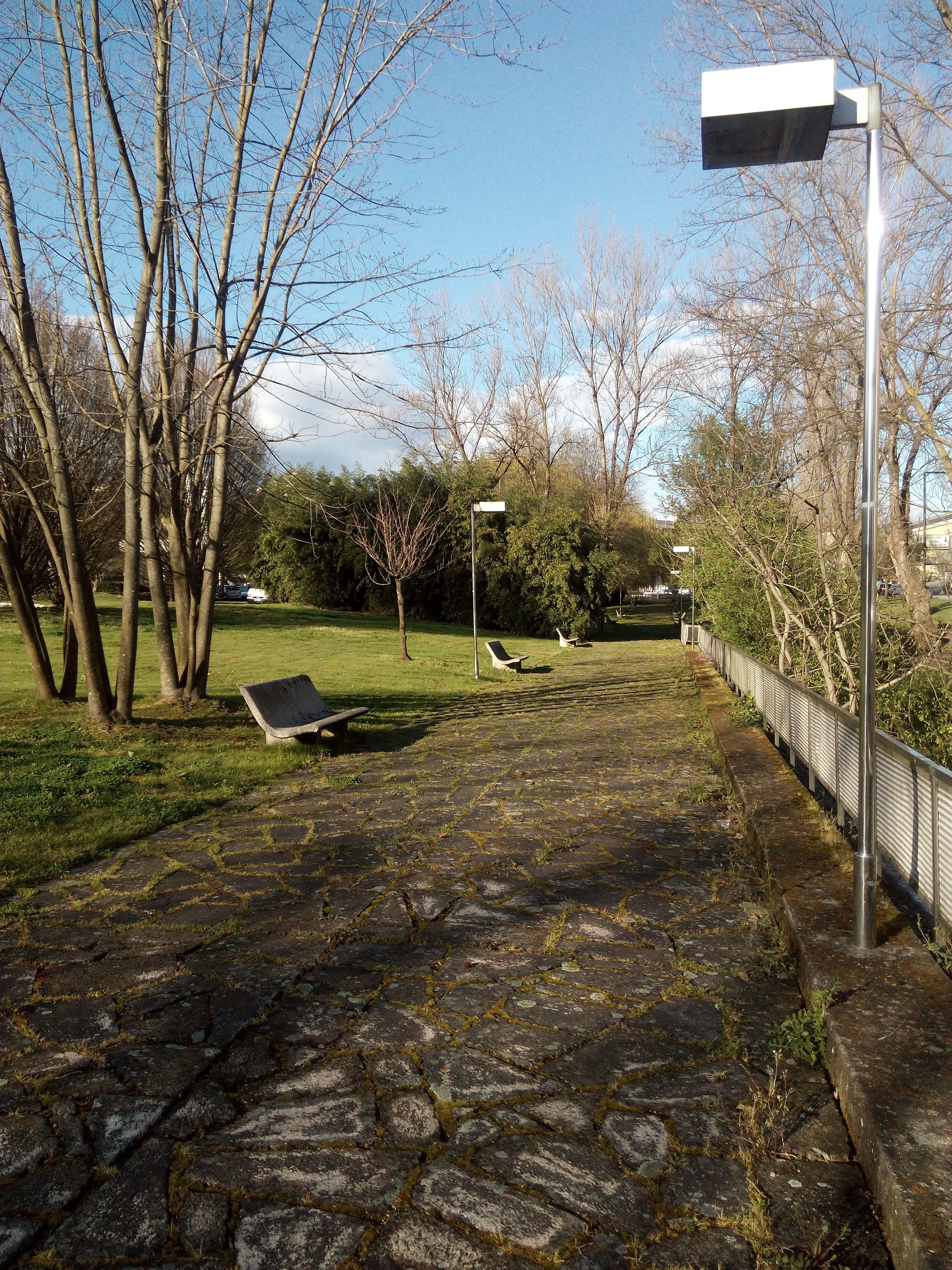 Jardim da Alameda Doutor Mariano Felgueiras, por Helena Compadre