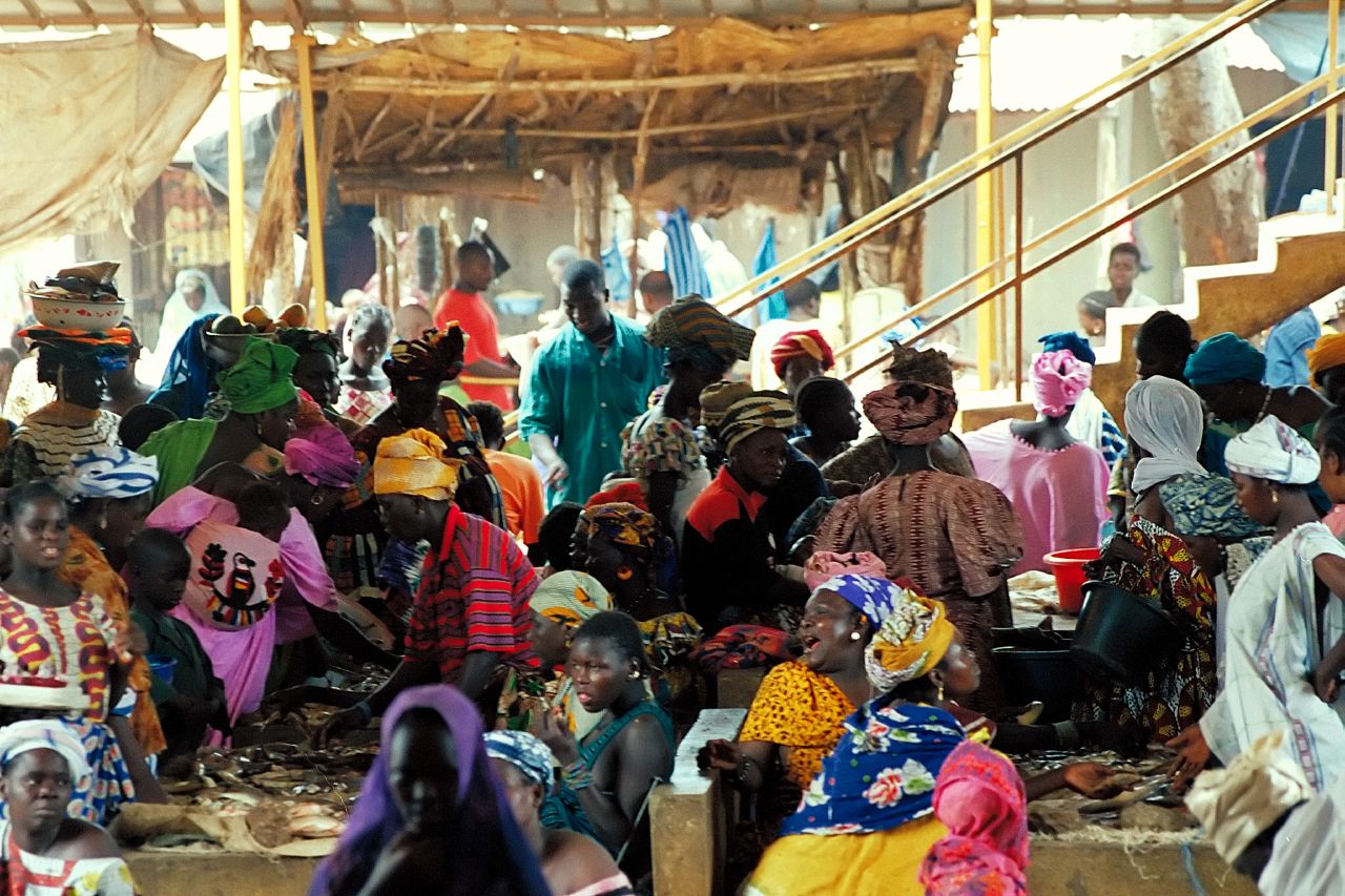 Mercado de Bamako, por Alfonso Navarro Táppero