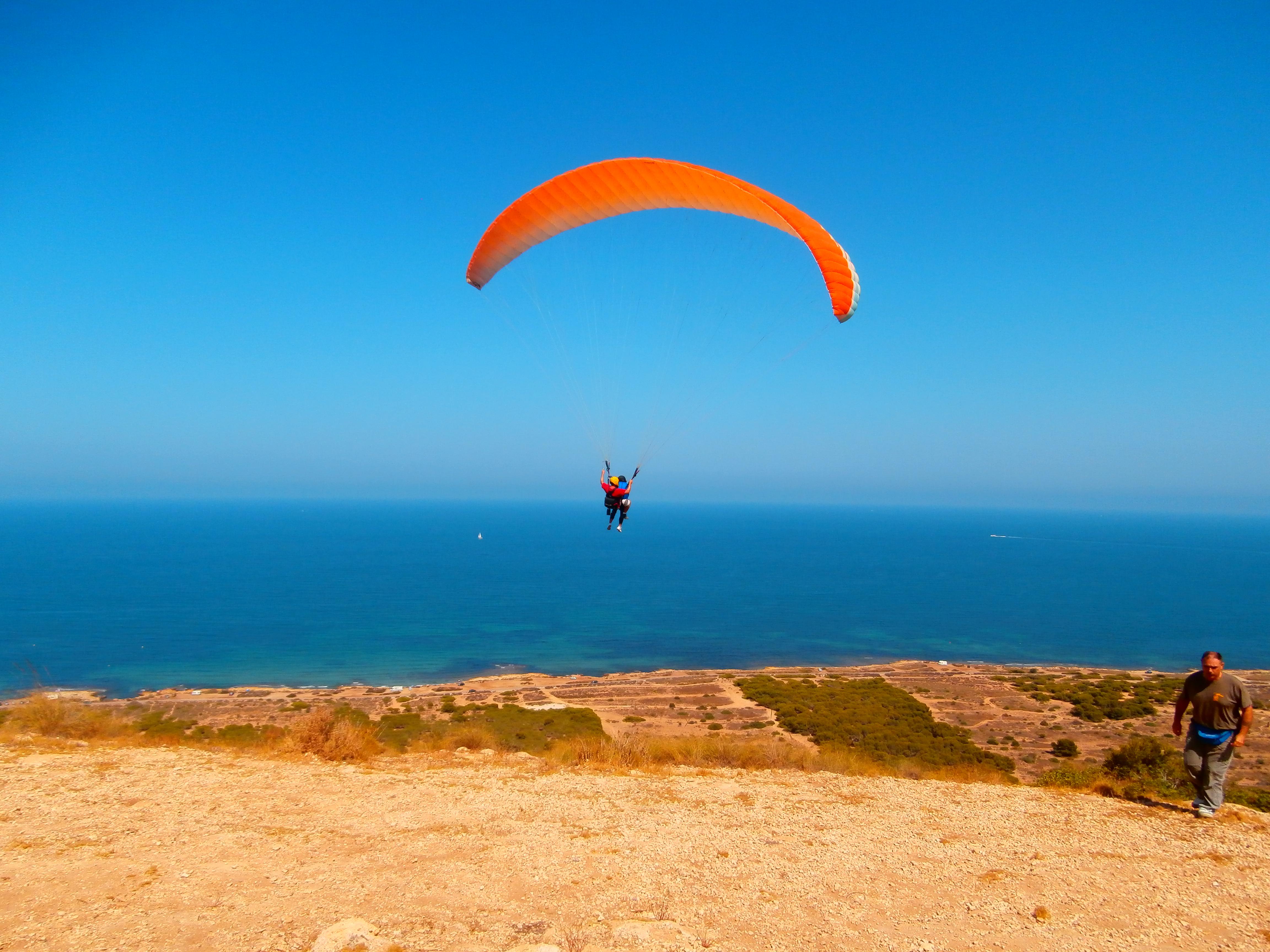 Parapente Santa Pola, por Silvia del Moral