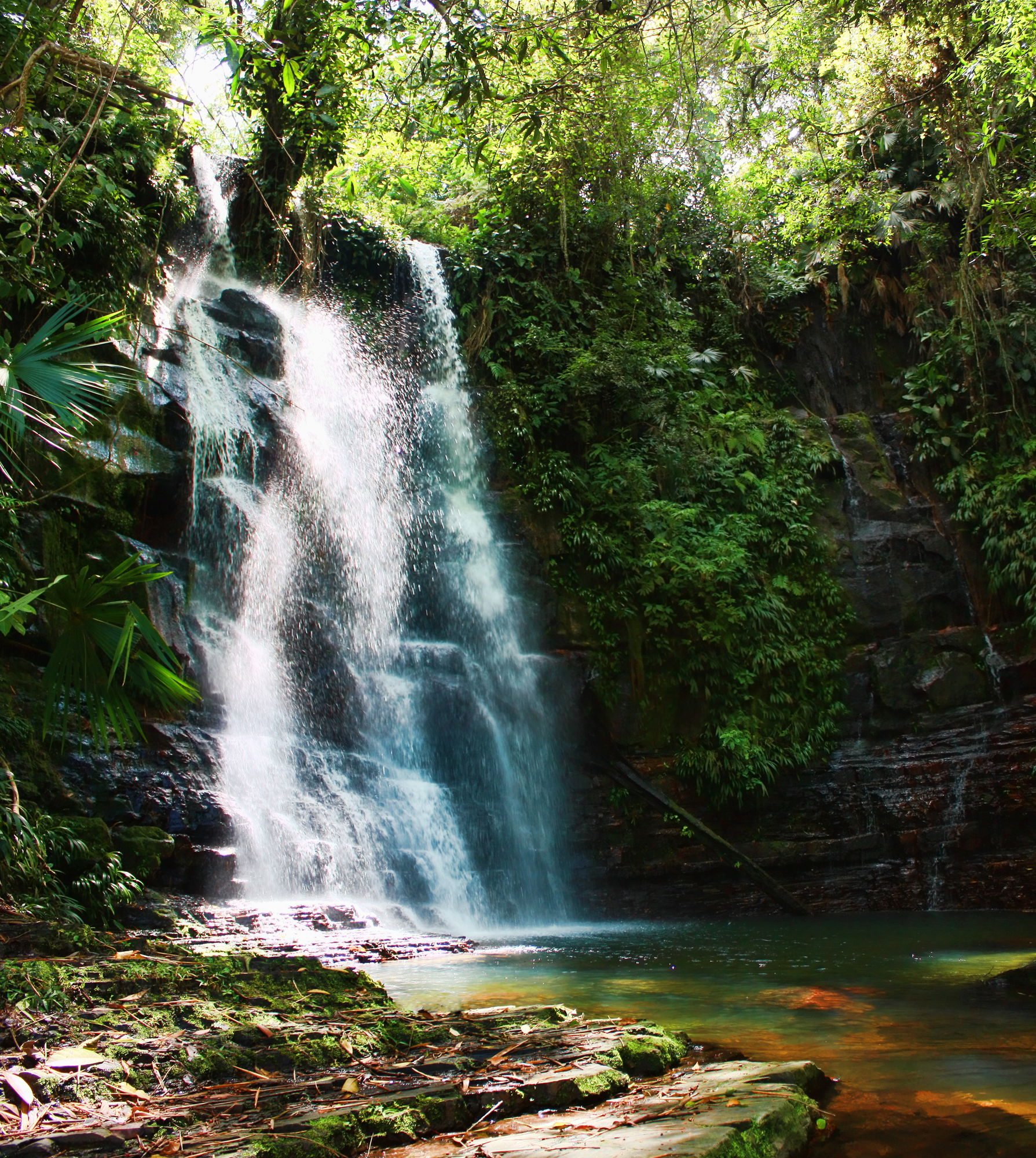 Cascada de la quebrada La Guagua, por Cristian Benavides